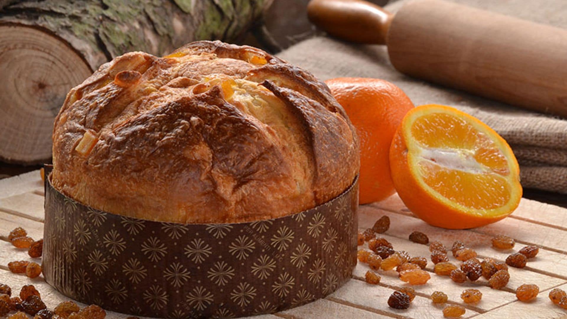 panettone de naranja y miel