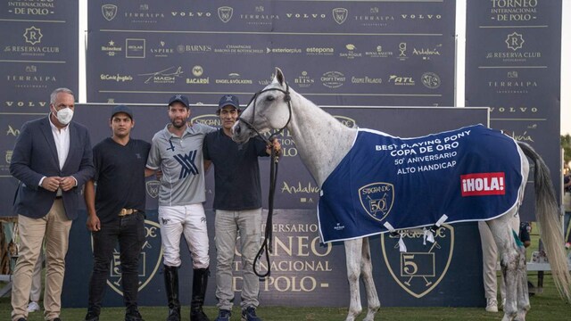 celeste jugada por pablo pieres mejor caballo de la final entrego la manta el alcalde de san roque juan carlos ruiz boix photo credit matias callejo