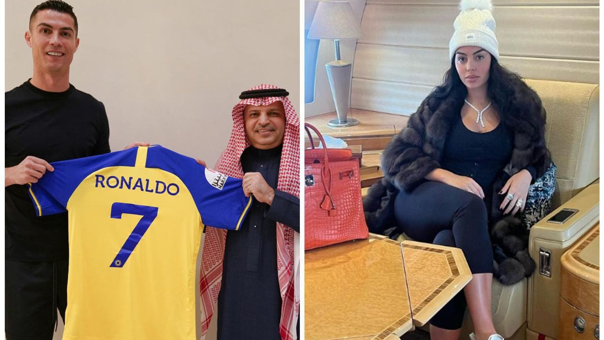 Cristiano Ronaldo viaja con su familia a Arabia Saudita para la presentación en su nuevo equipo