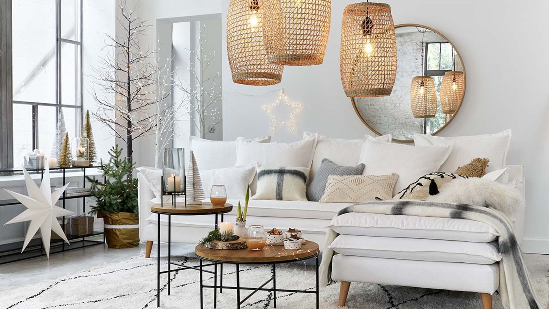 17 ideas únicas y originales para decorar el salón esta Navidad