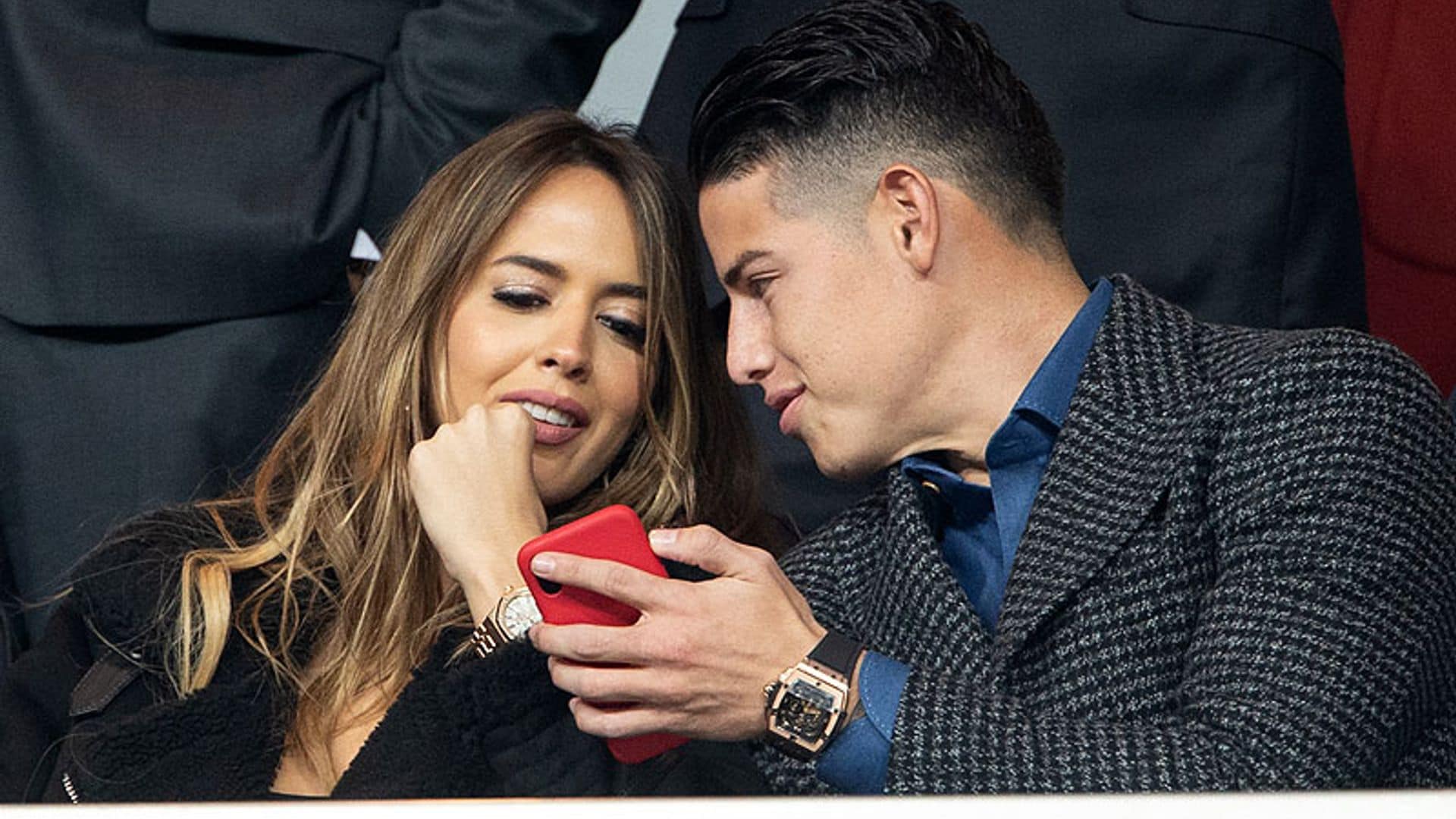 Las fotografías que confirman la relación de James Rodríguez con la modelo Shannon de Lima