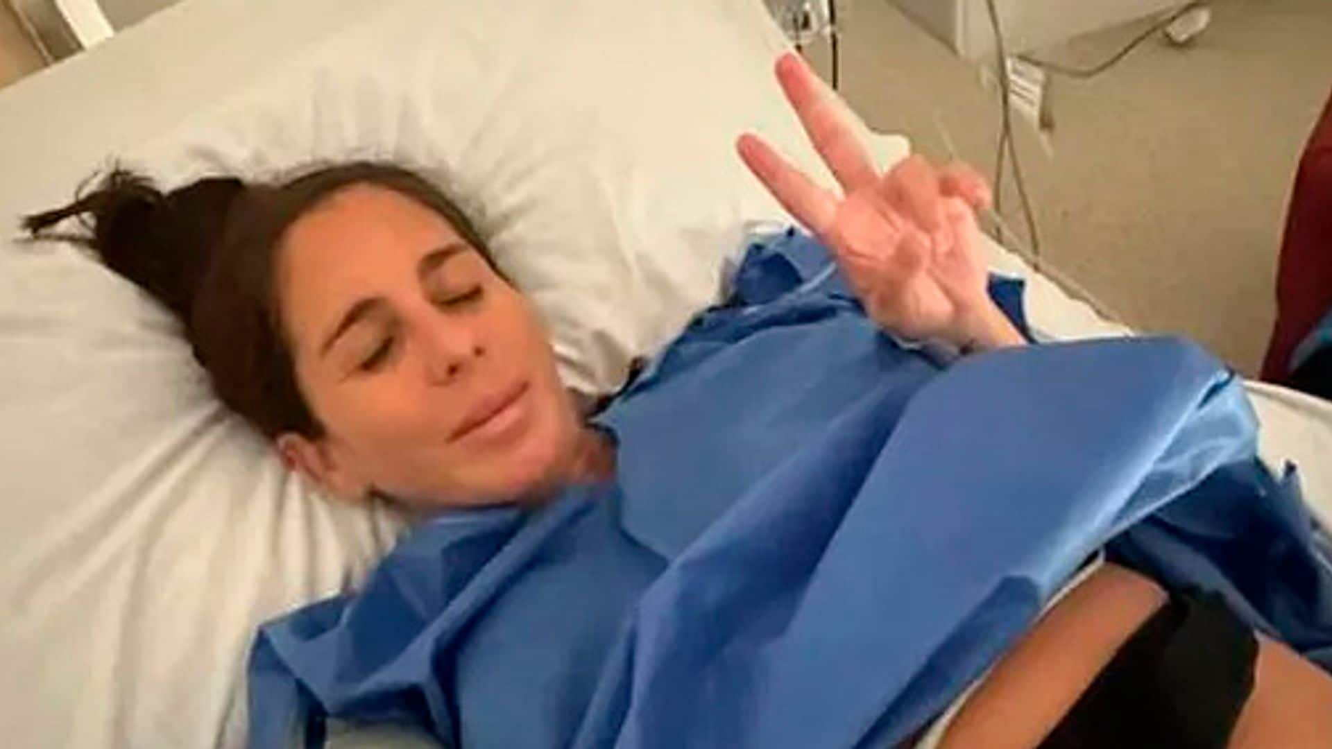 Anabel Pantoja comparte las imágenes de su parto y de los momentos previos