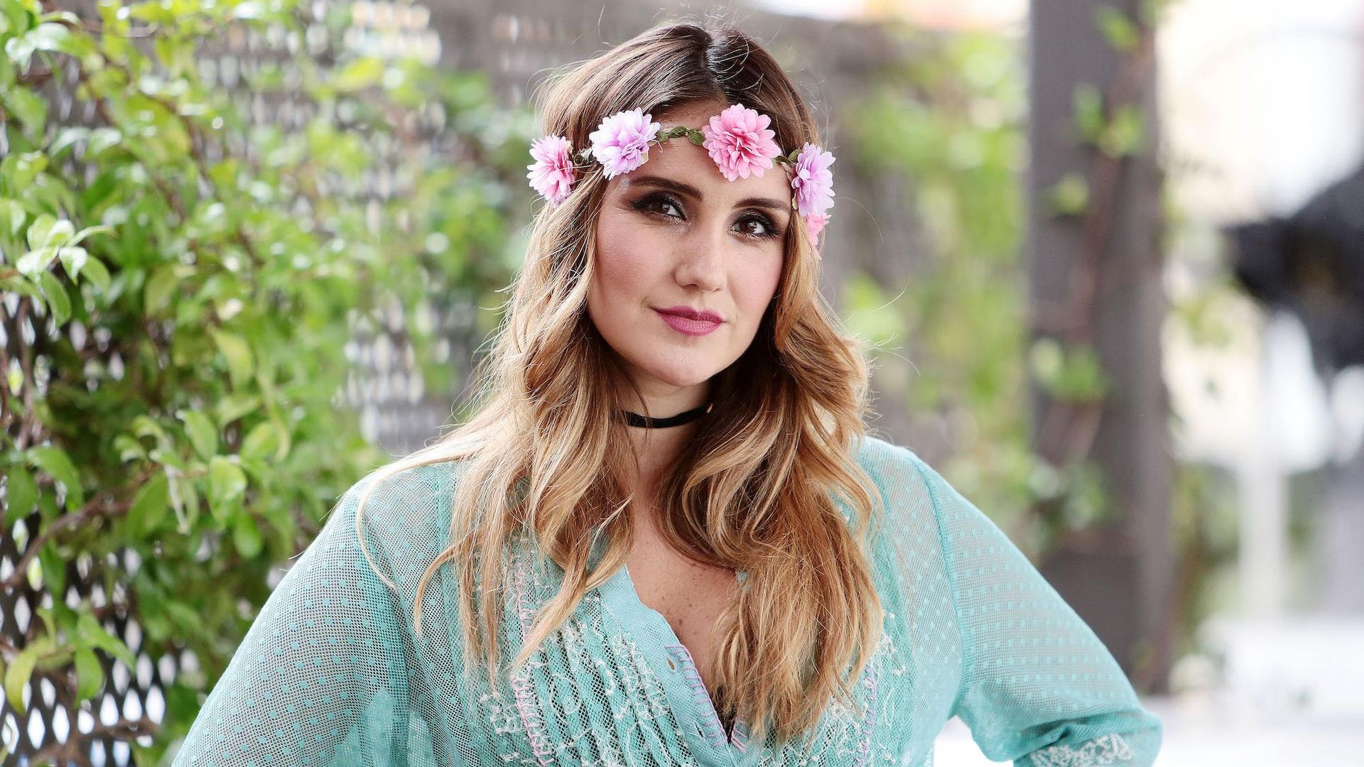 dulce maria poses for a photo session to promote her 39 dm 39 album