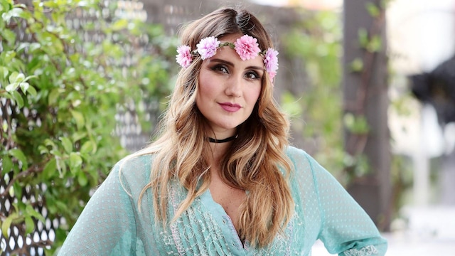 dulce maria poses for a photo session to promote her 39 dm 39 album