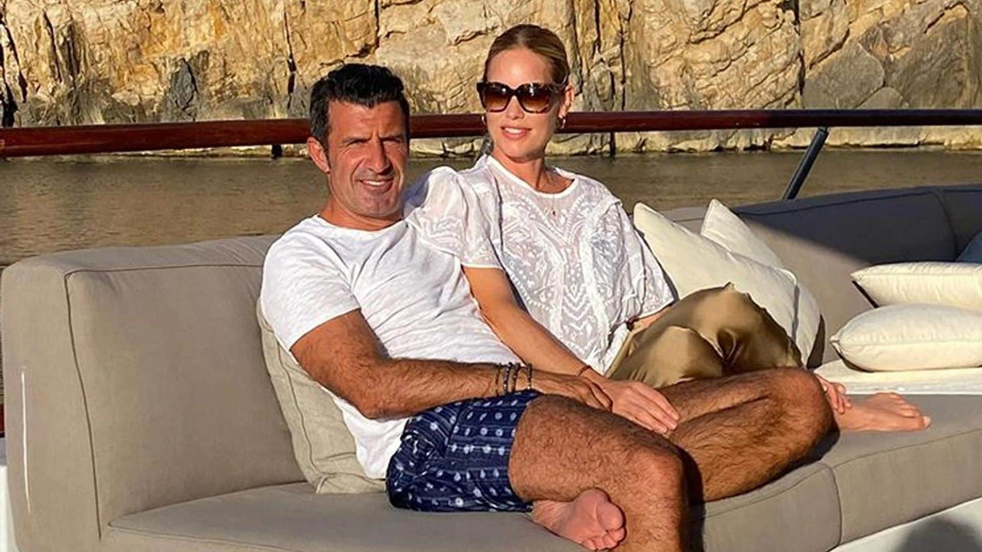 Luis Figo y Helene Svedin nos descubren sus idílicas vacaciones