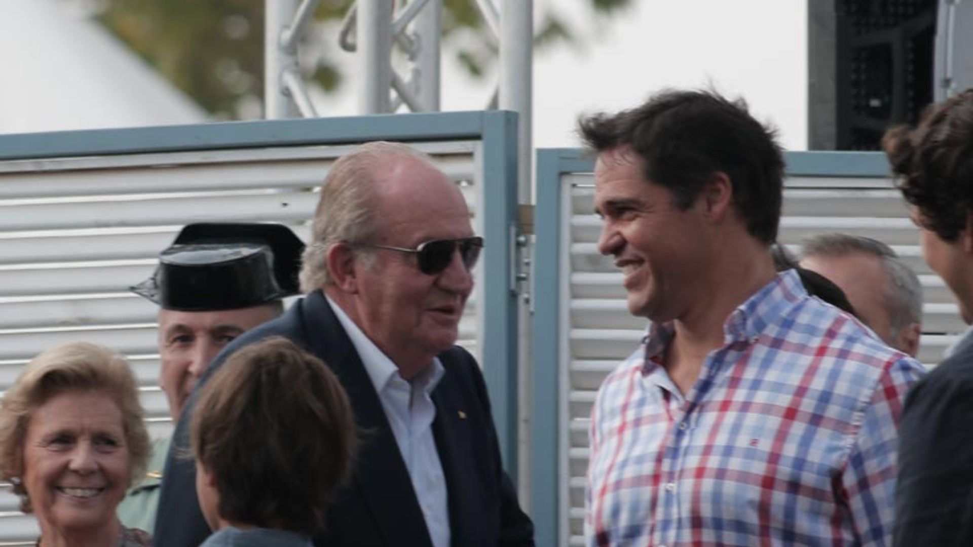 El rey Juan Carlos y Luis Alfonso de Borbón, juntos en la entrega de premios del Torneo Internacional de Polo de Sotogrande