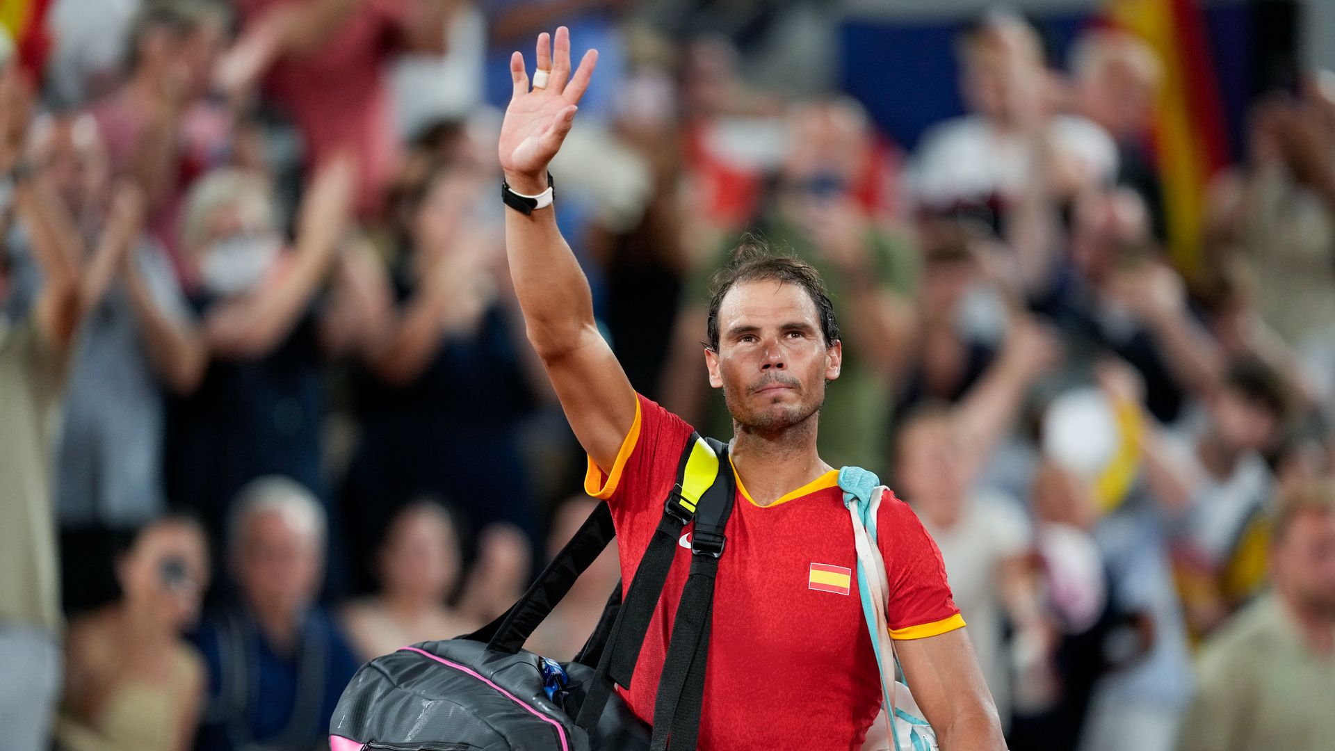 Rafael Nadal se despide de los Juegos Olímpicos rodeado del amor de su familia