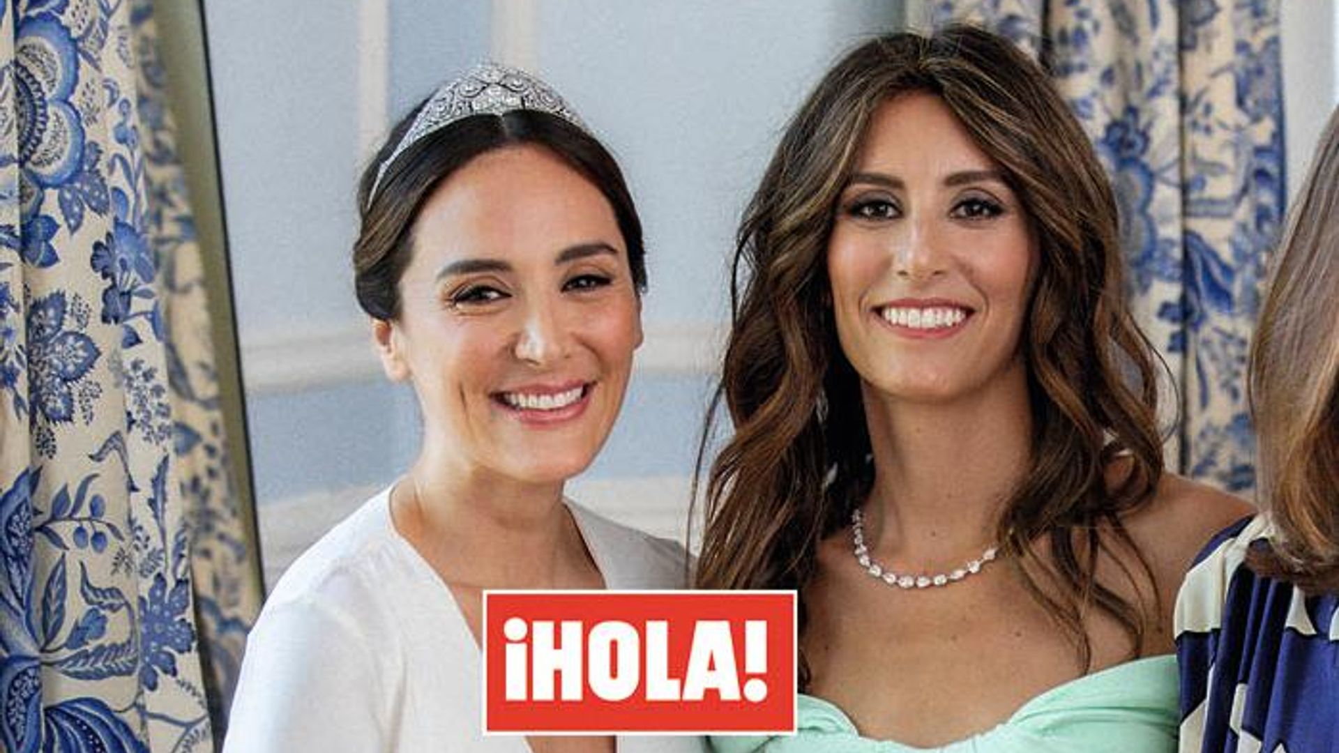 Ana Boyer sorprende en la boda de Tamara con su look de invitada más especial