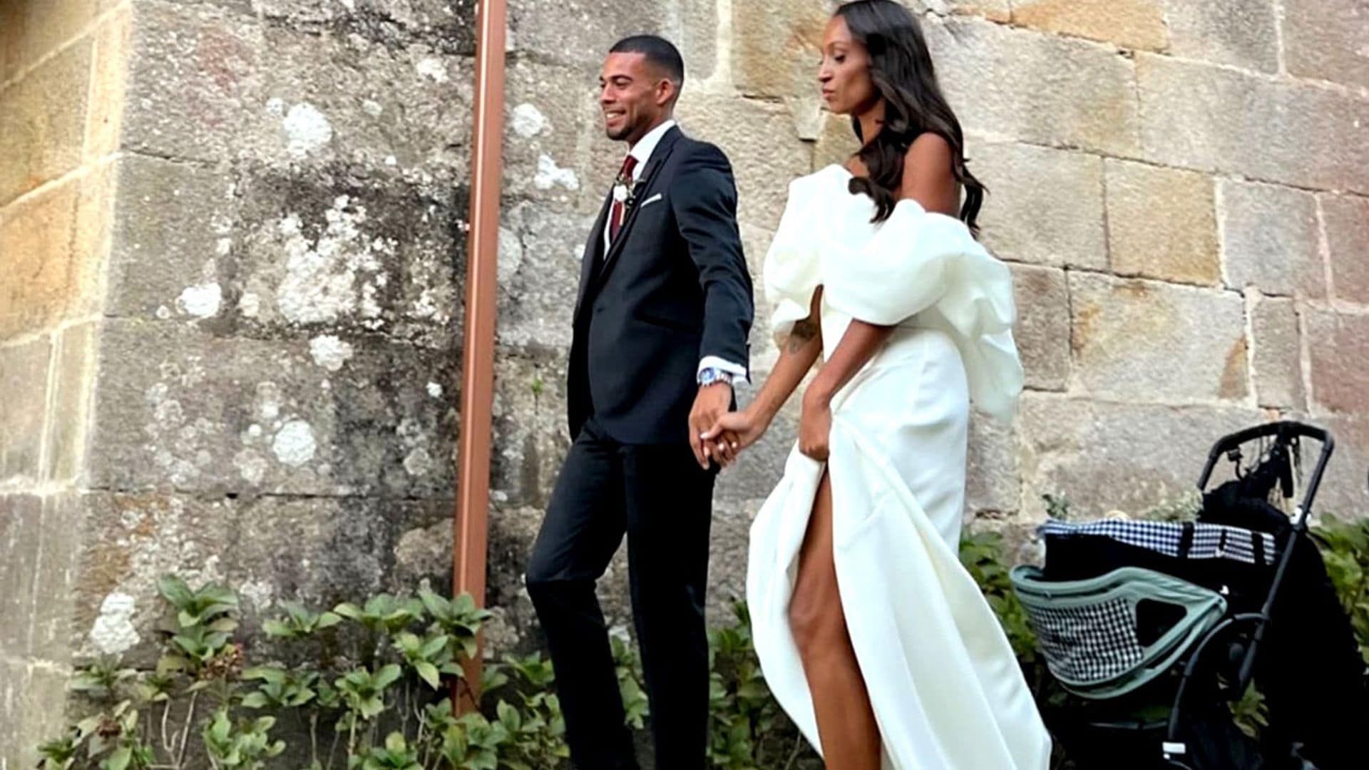 Ana Peleteiro y Benjamin Compaoré ¡ya son marido y mujer!: así ha sido su preciosa boda gallega