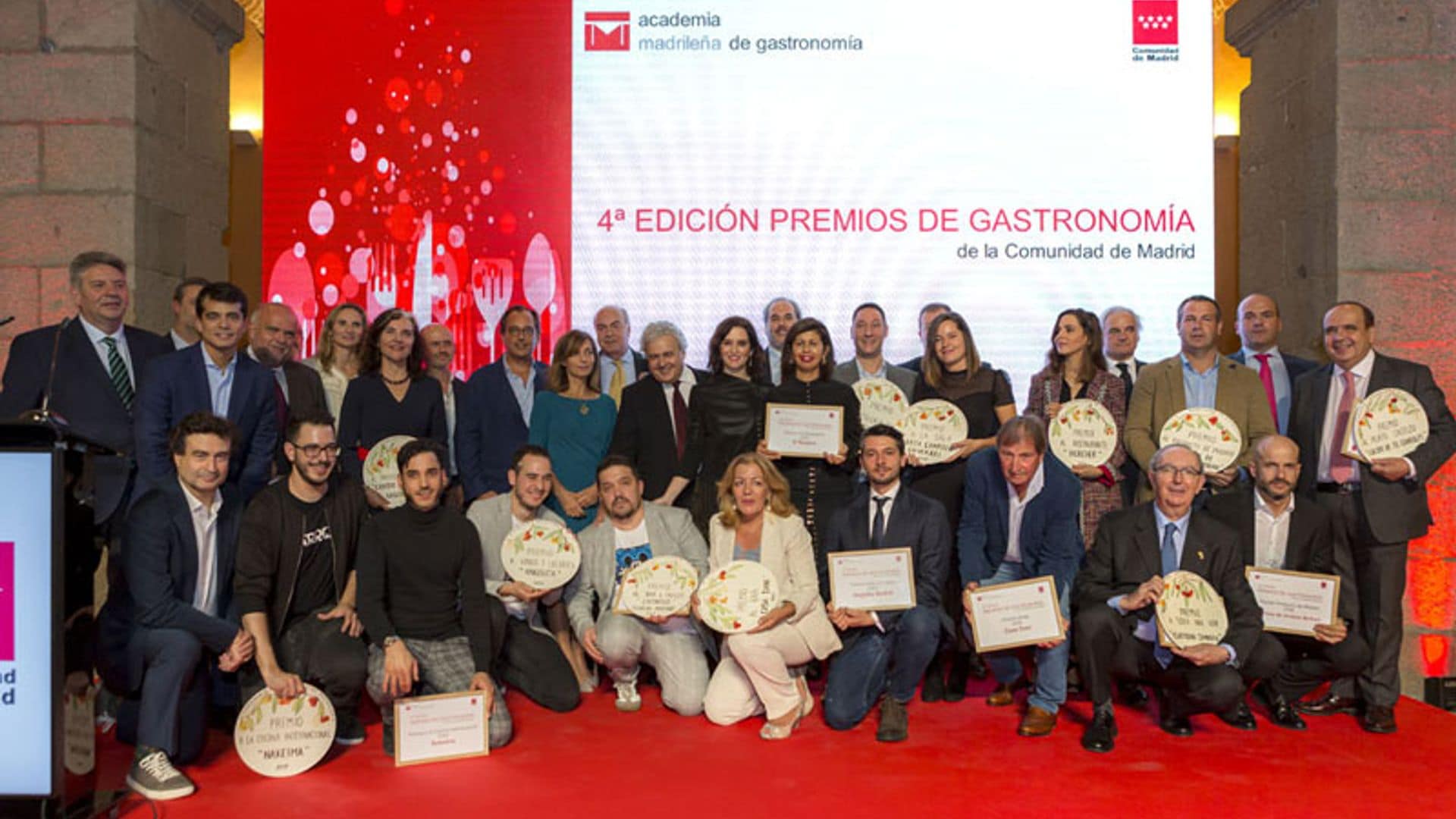 Estos son los premiados por la Academia Madrileña de Gastronomía