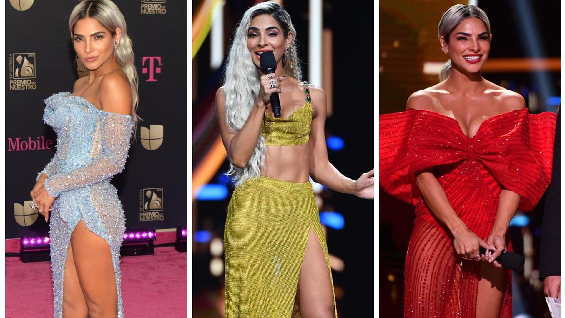 Los espectaculares looks de Alejandra Espinoza en Premio Lo Nuestro