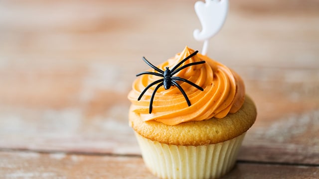 cupcakes halloween vainilla