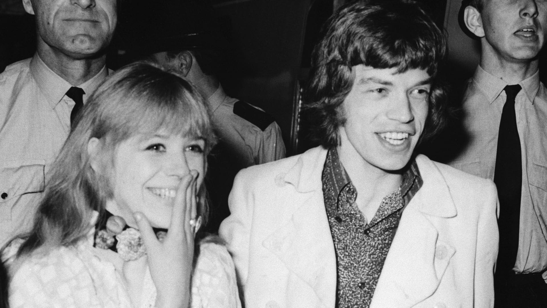 Mick Jagger, de luto por el fallecimiento de Marianne Faithfull, uno de sus grandes amores