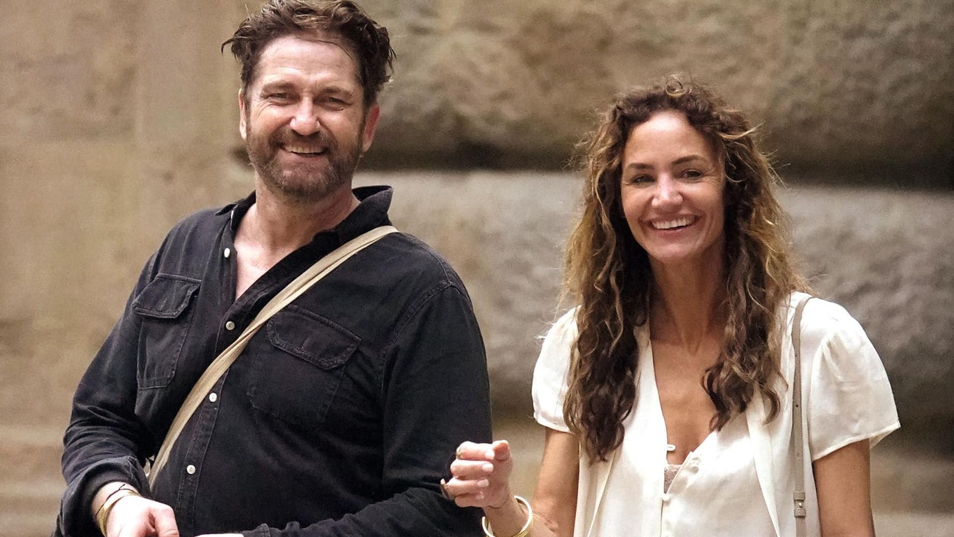 Gerard Butler y Morgan Brown, dos enamorados en Italia: a la cuarta va la vencida