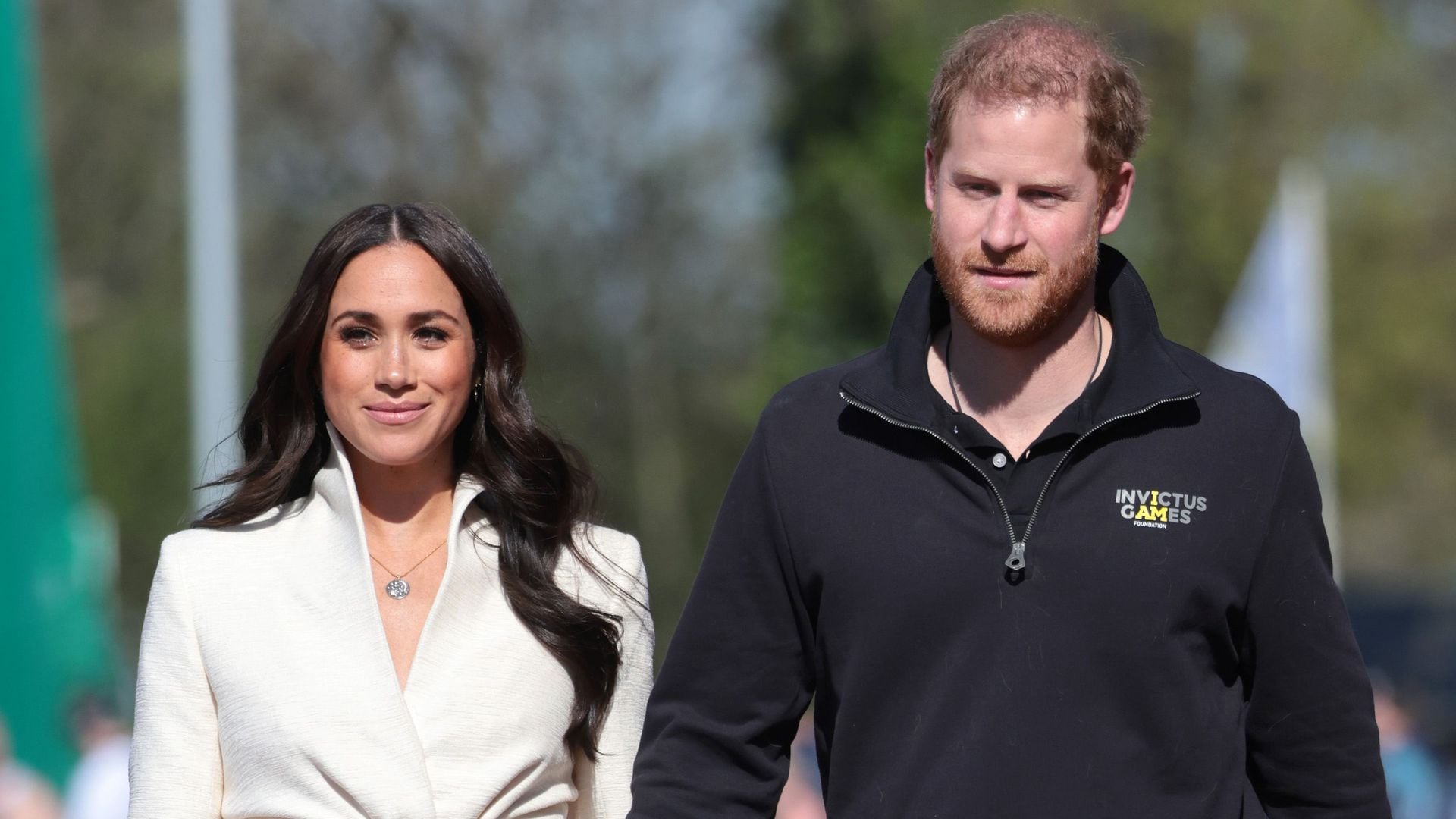 El romántico beso de Meghan Markle al príncipe Harry en el arranque de los Invictus Games