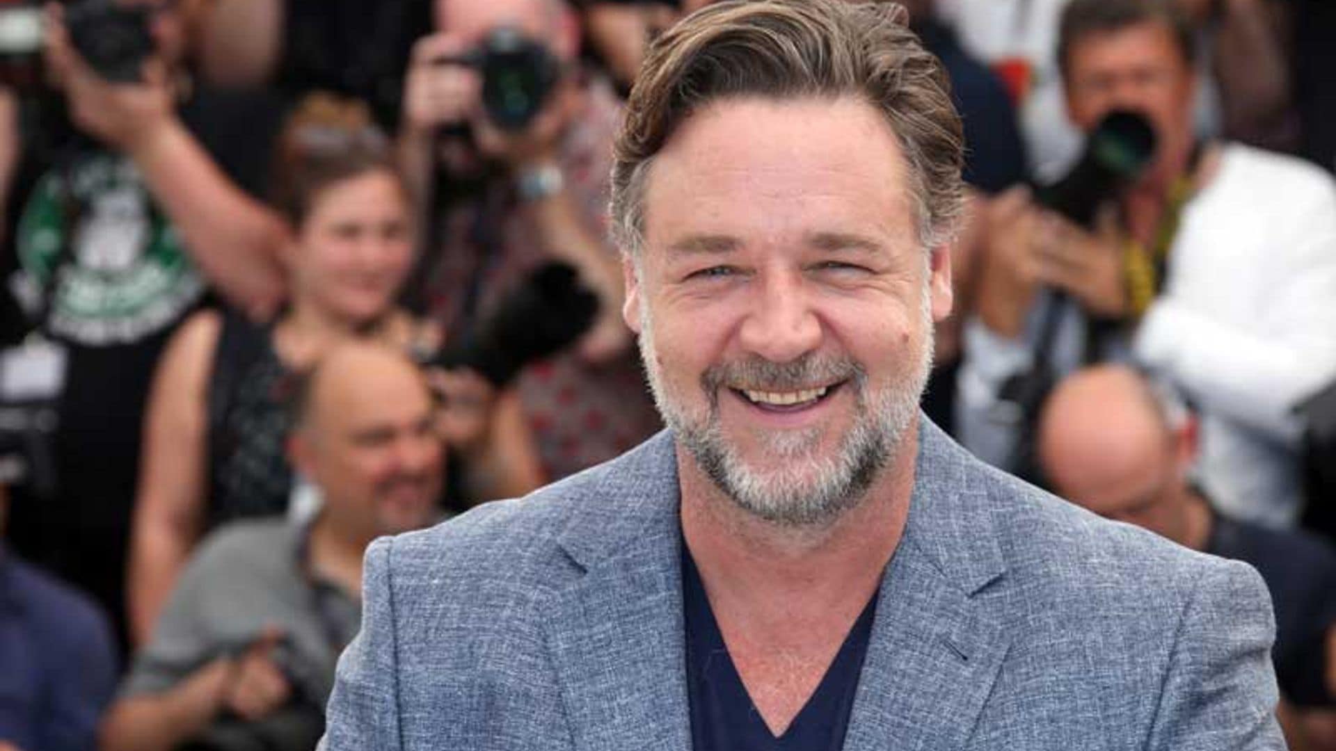 Russell Crowe vuelve al coliseo veinte años después y sorprende con su aspecto