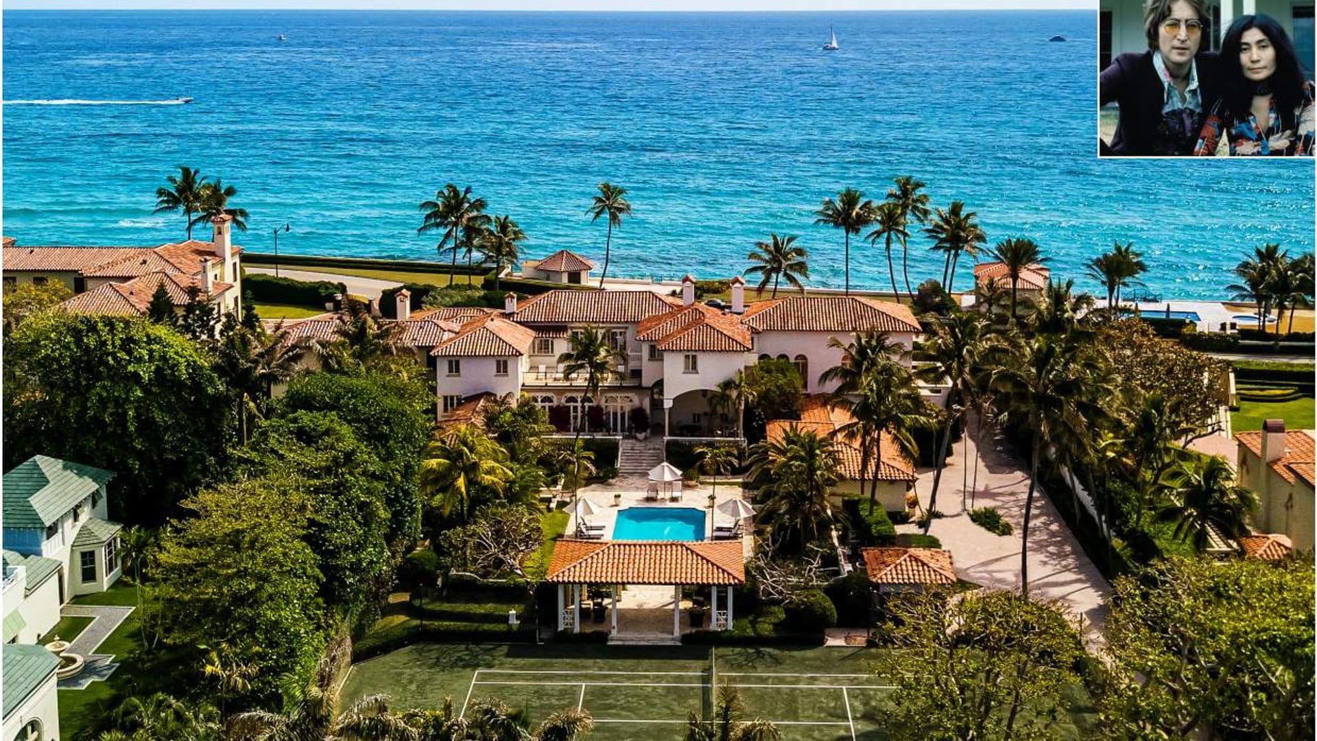 Recorremos la antigua mansión de John Lennon y Yoko Ono en Palm Beach