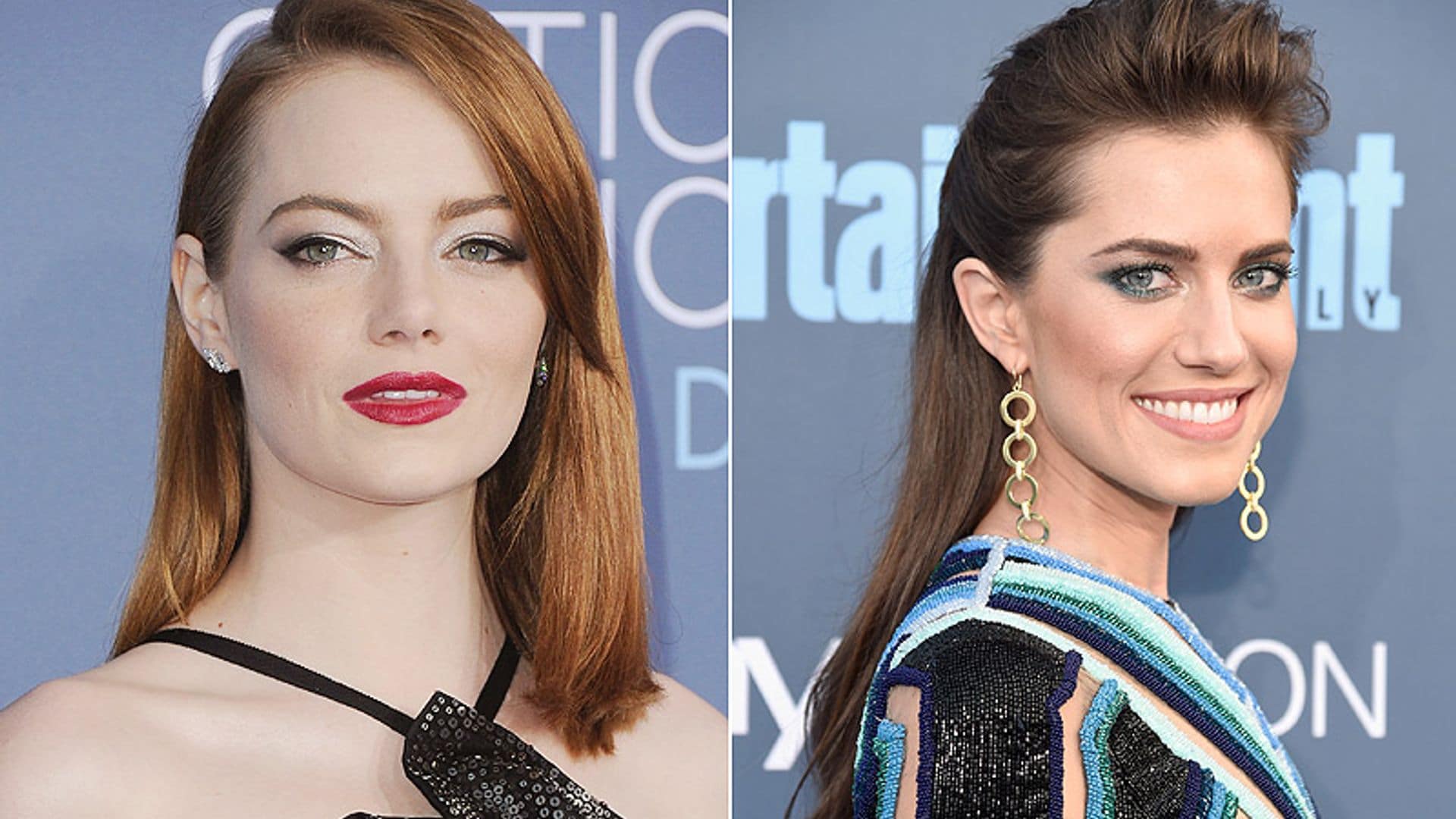 Allison Williams, Lily Collins, Bella Thorne... los 'beauty looks' más arriesgados de los Critics' Choice Awards