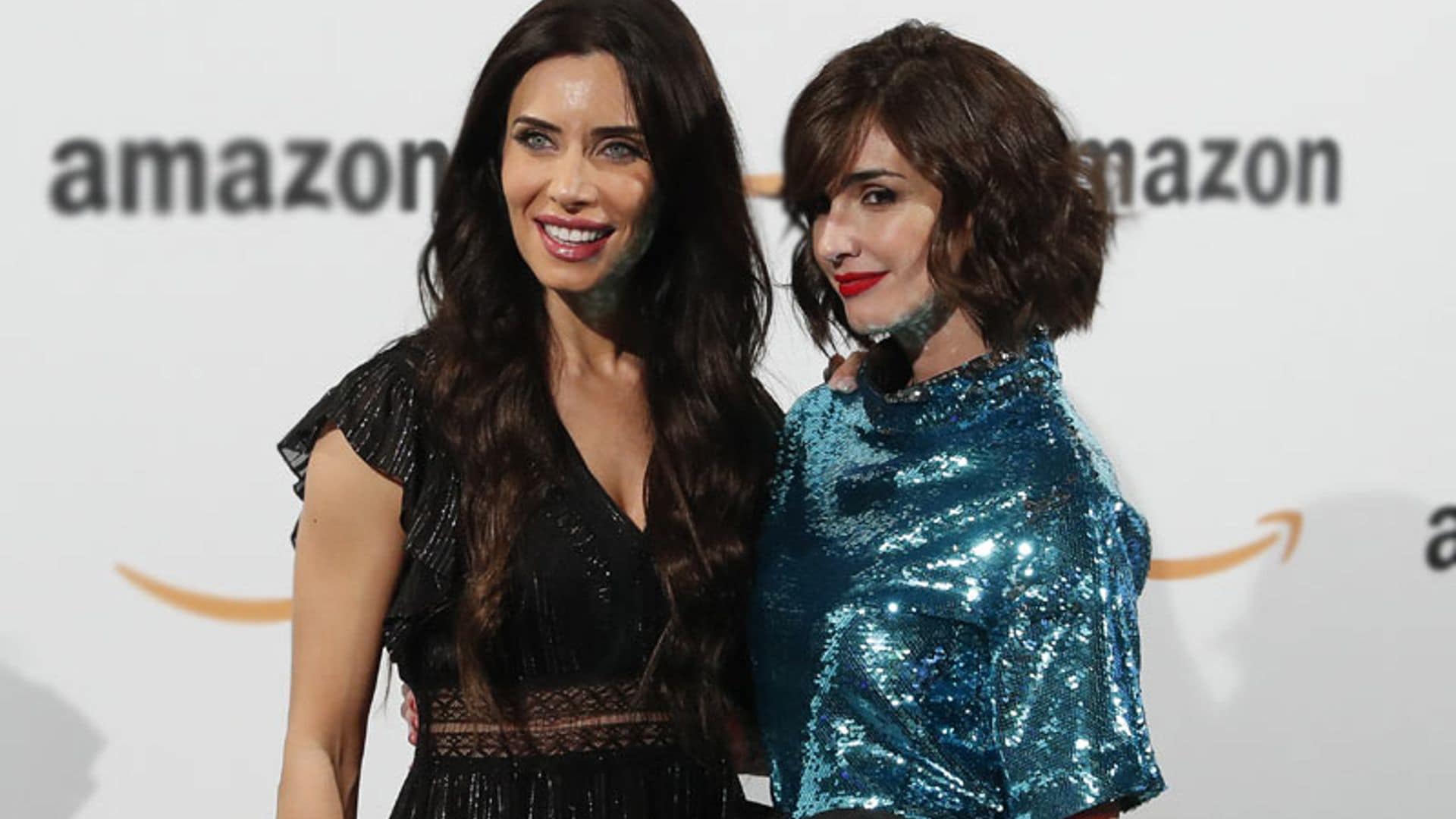 El duelo de estilo de Pilar Rubio y Paz Vega: lazos, transparencias y mucho brillo