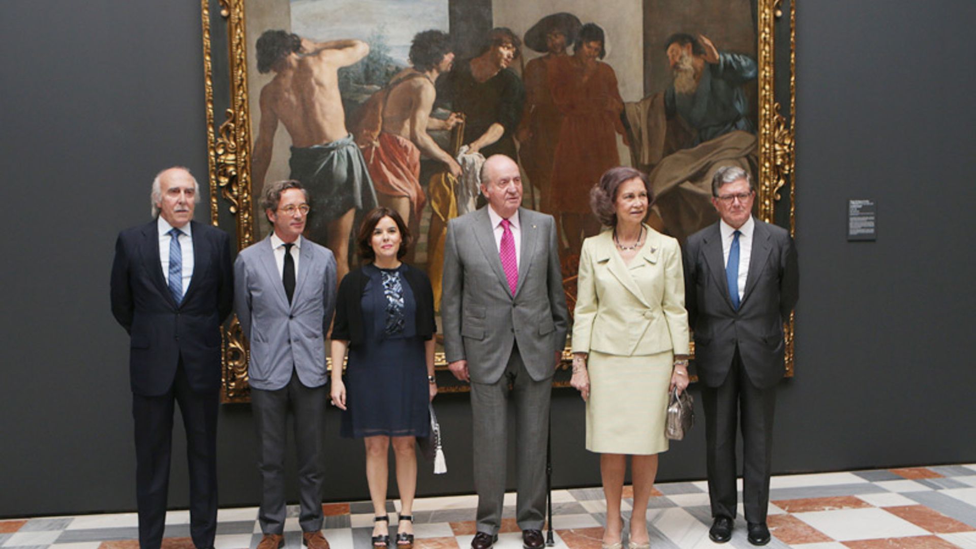 Caravaggio reúne a los reyes Juan Carlos y Sofía y en unos días Simeón de Bulgaria volverá a juntarles