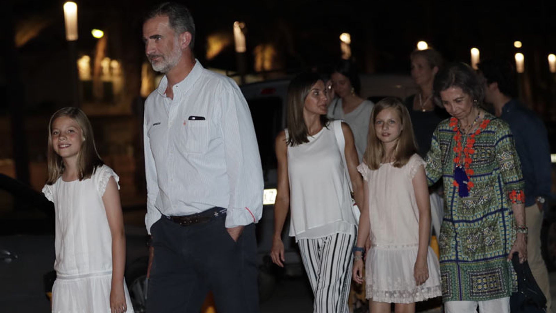 La cena que pone fin a las vacaciones de la Familia Real en Palma de Mallorca