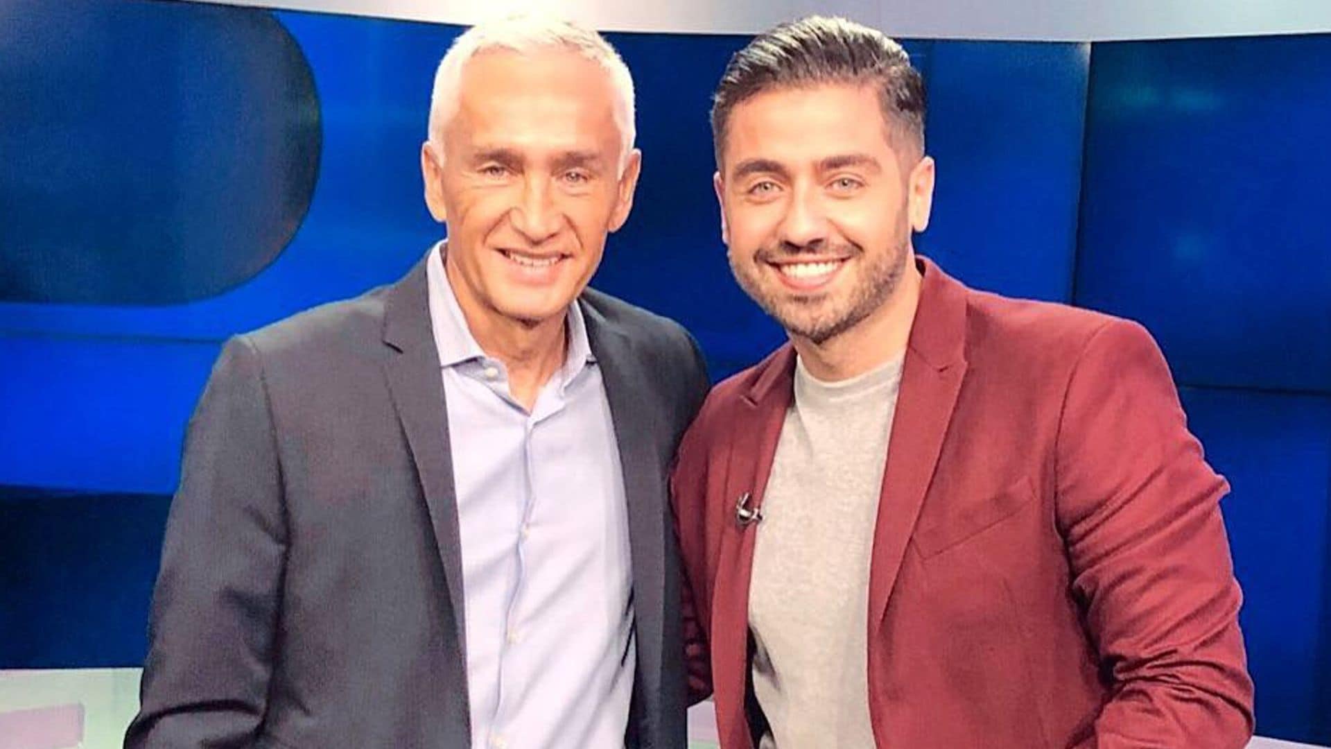 Borja Voces pidió consejo a Jorge Ramos para la conducción de ‘Mira Quién Baila’