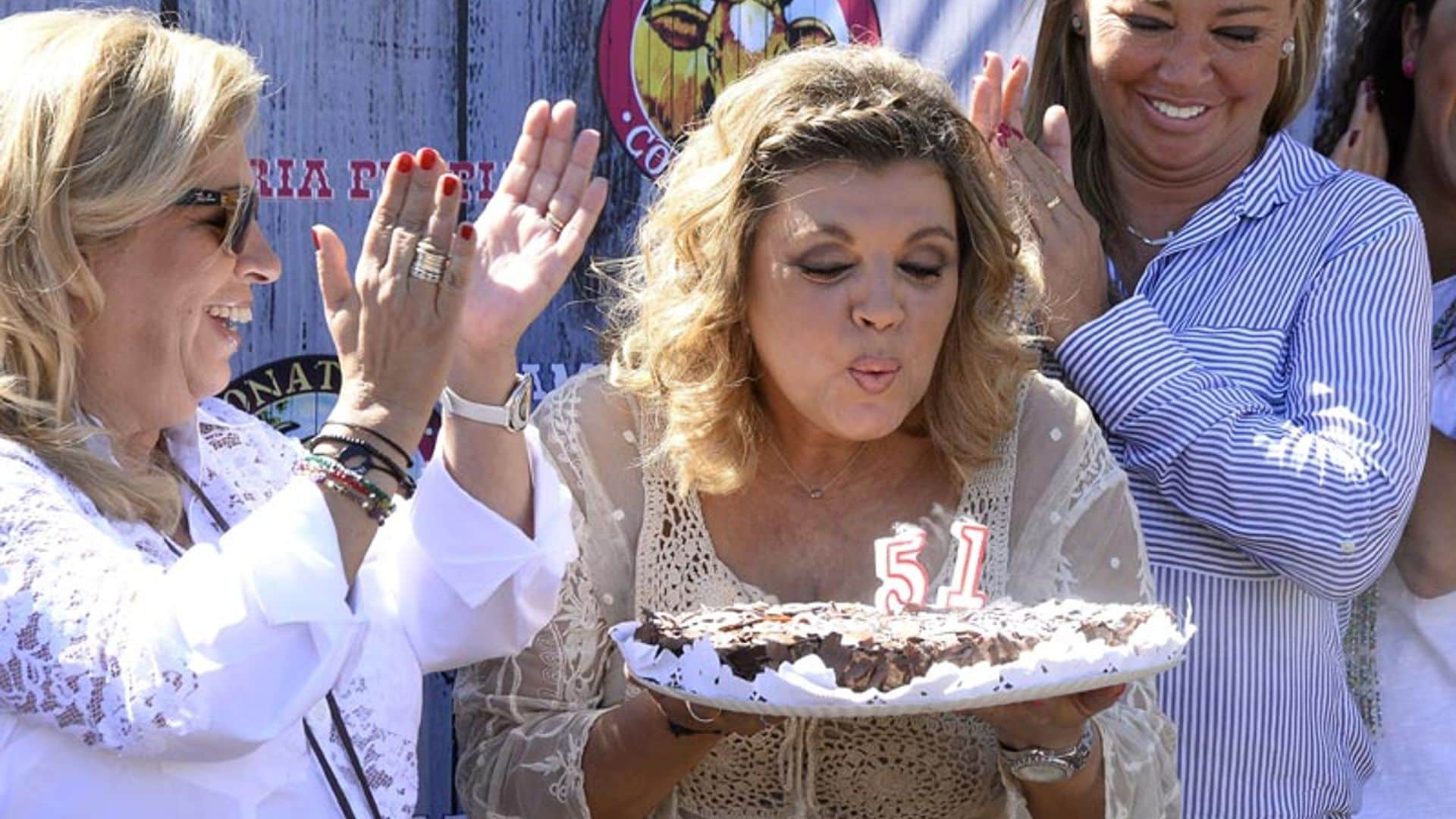 La gran fiesta de cumpleaños de Terelu Campos con pedida de mano incluida