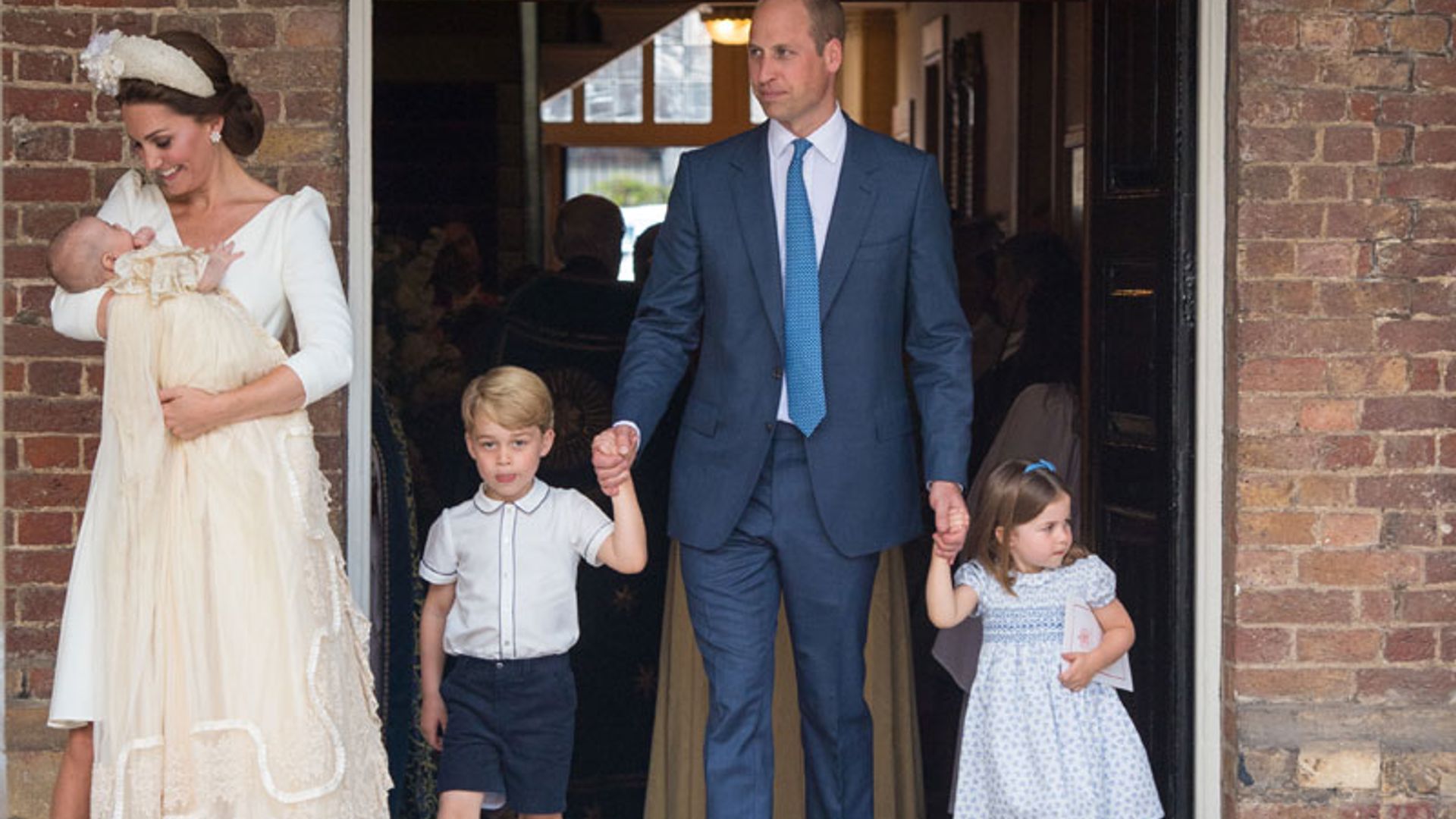 Charlotte, George y Louis, recordamos la presentación oficial de los hijos de los duques de Cambridge