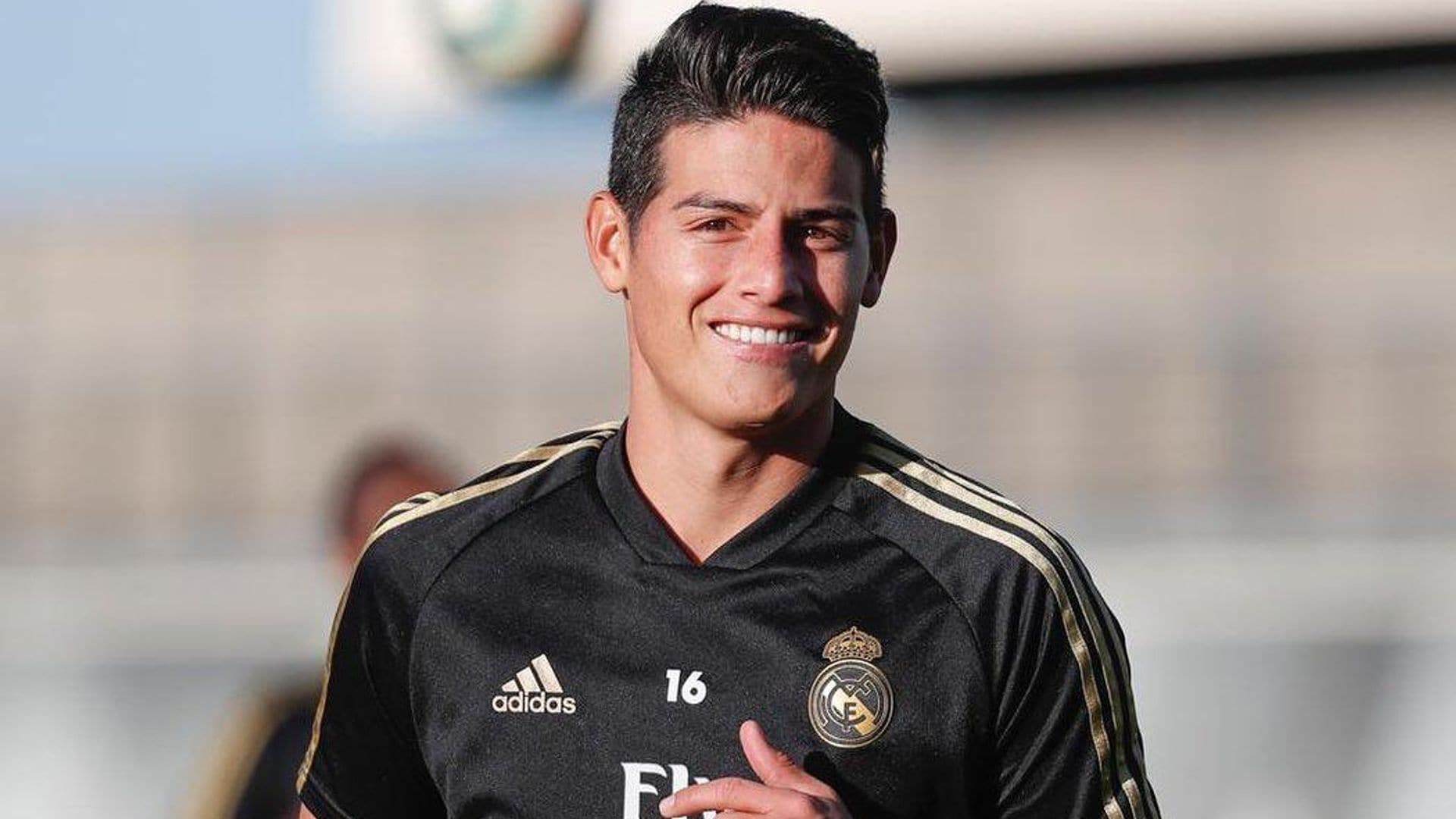 James Rodríguez comparte la primera fotografía al lado de su hijo Samuel