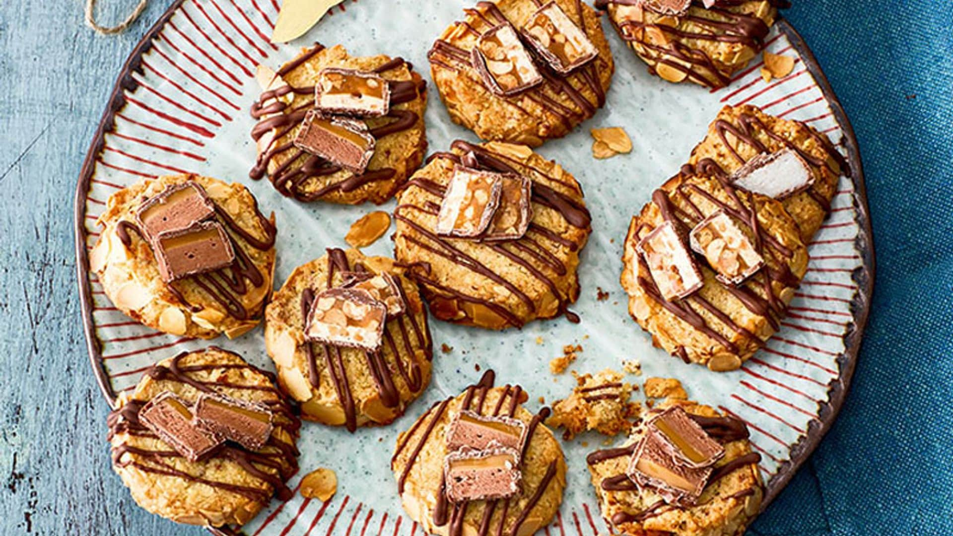 Galletas de chocolate y almendras