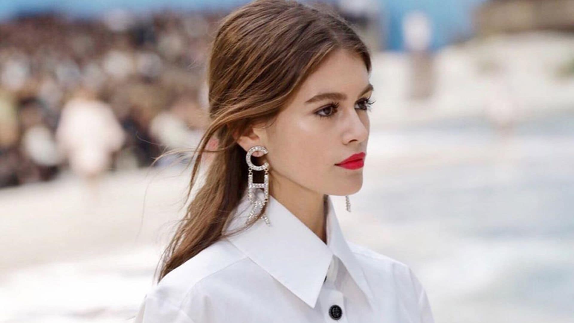 Hay un ritual que deberías aprender del maquillador de Kaia Gerber