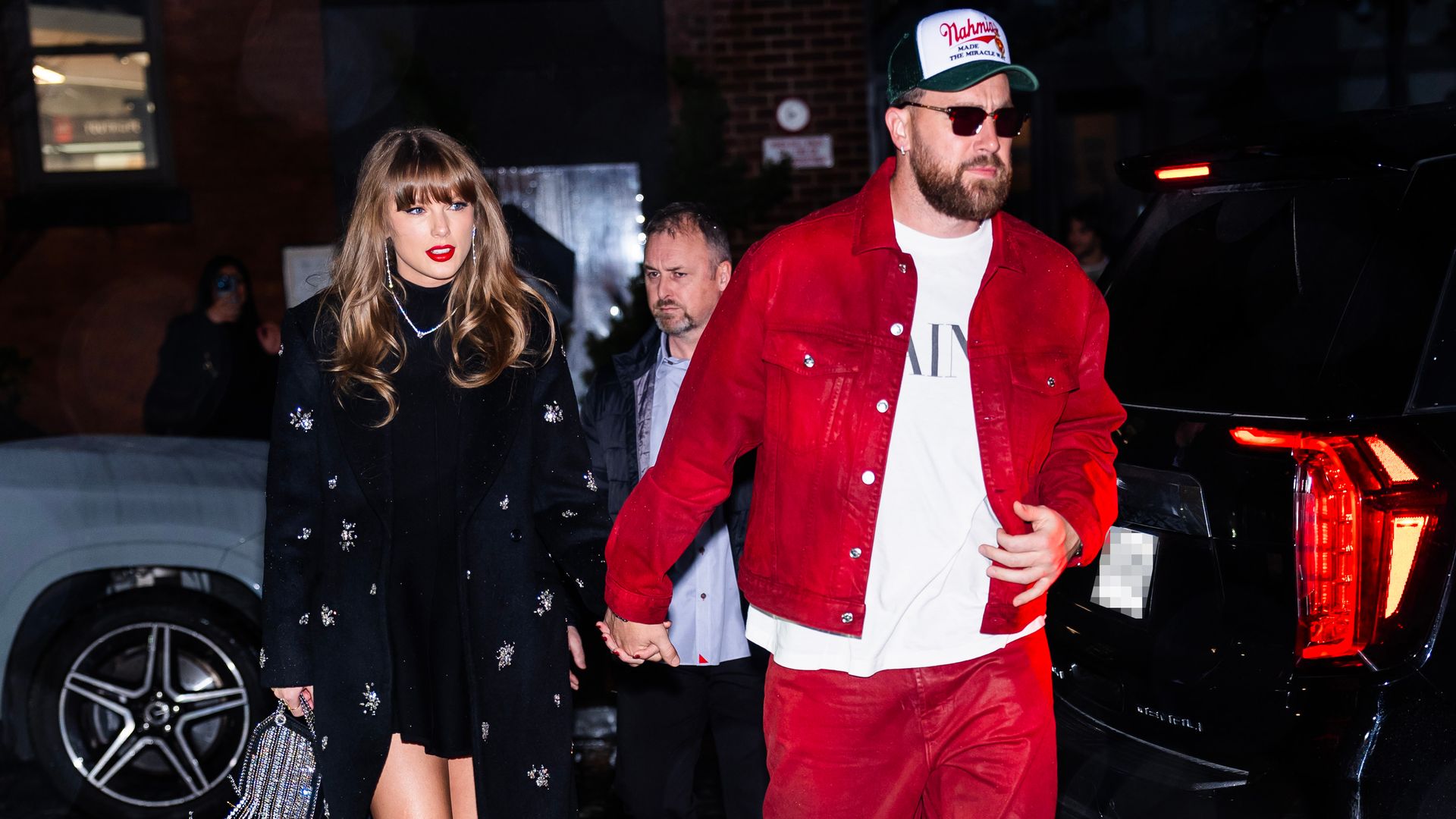 Así puedes lograr el ‘matching look’ de Taylor Swift y Travis Kelce para Año Nuevo