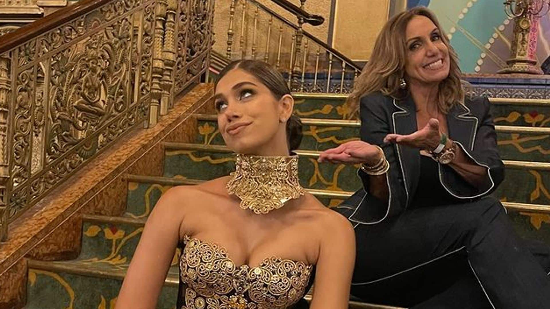 Lili Estefan hace un viaje relámpago para apoyar a su hija Lina en la New York Fashion Week