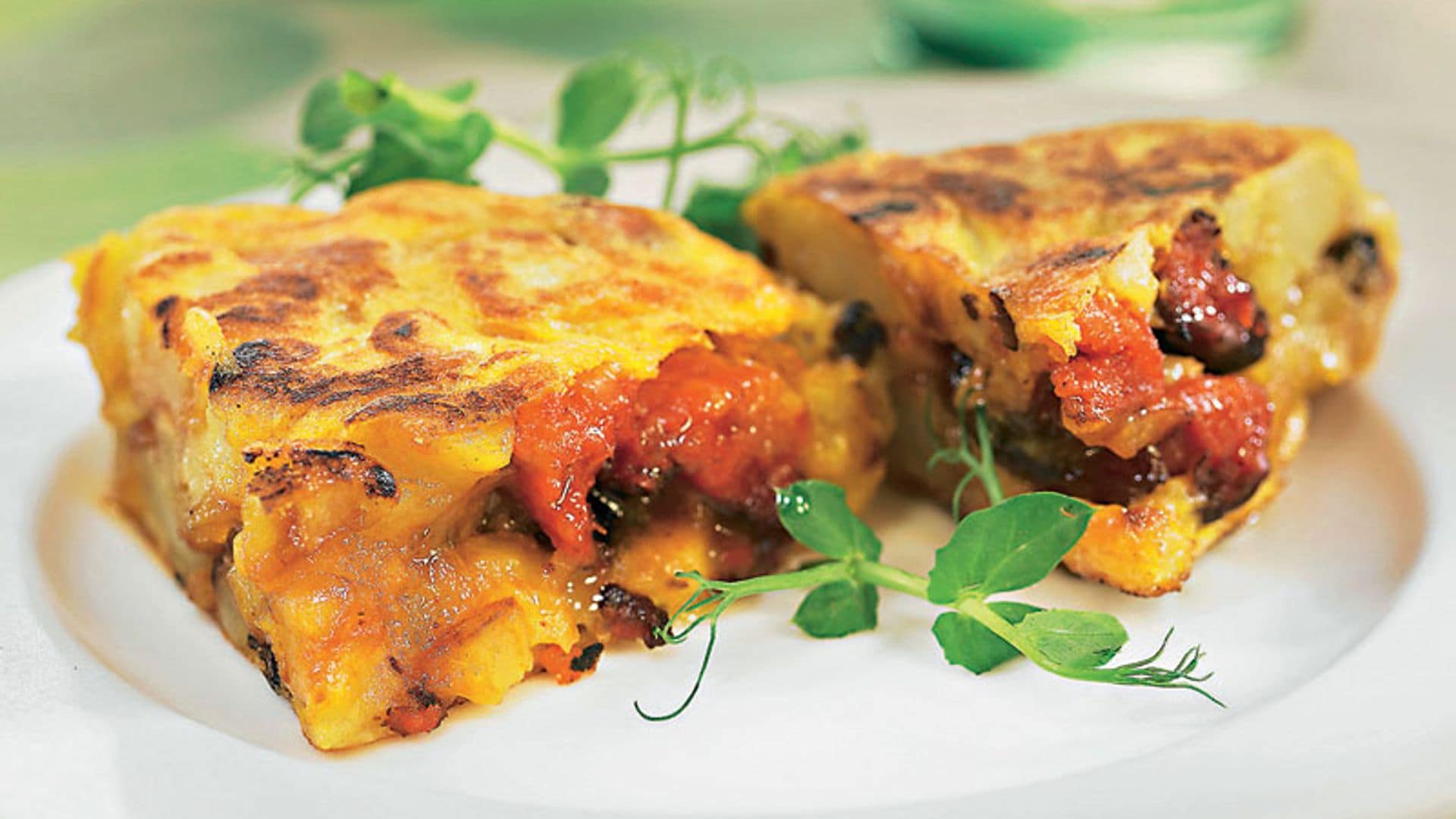 Tortilla de chorizo