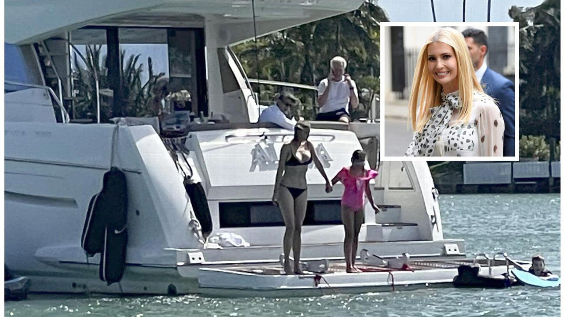 Ivanka Trump se deja ver en bikini mientras disfruta de Miami