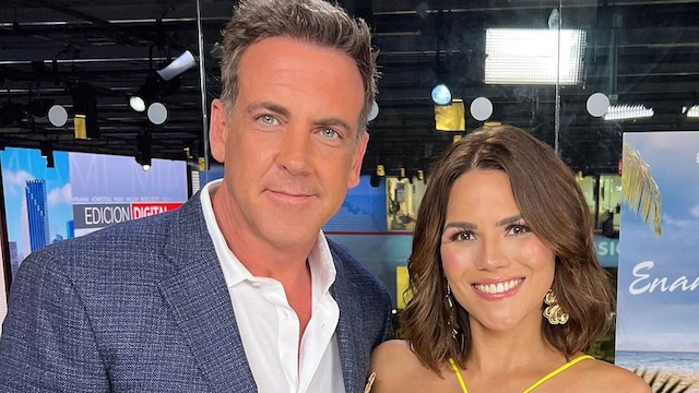 Carlos Ponce y Karina Banda