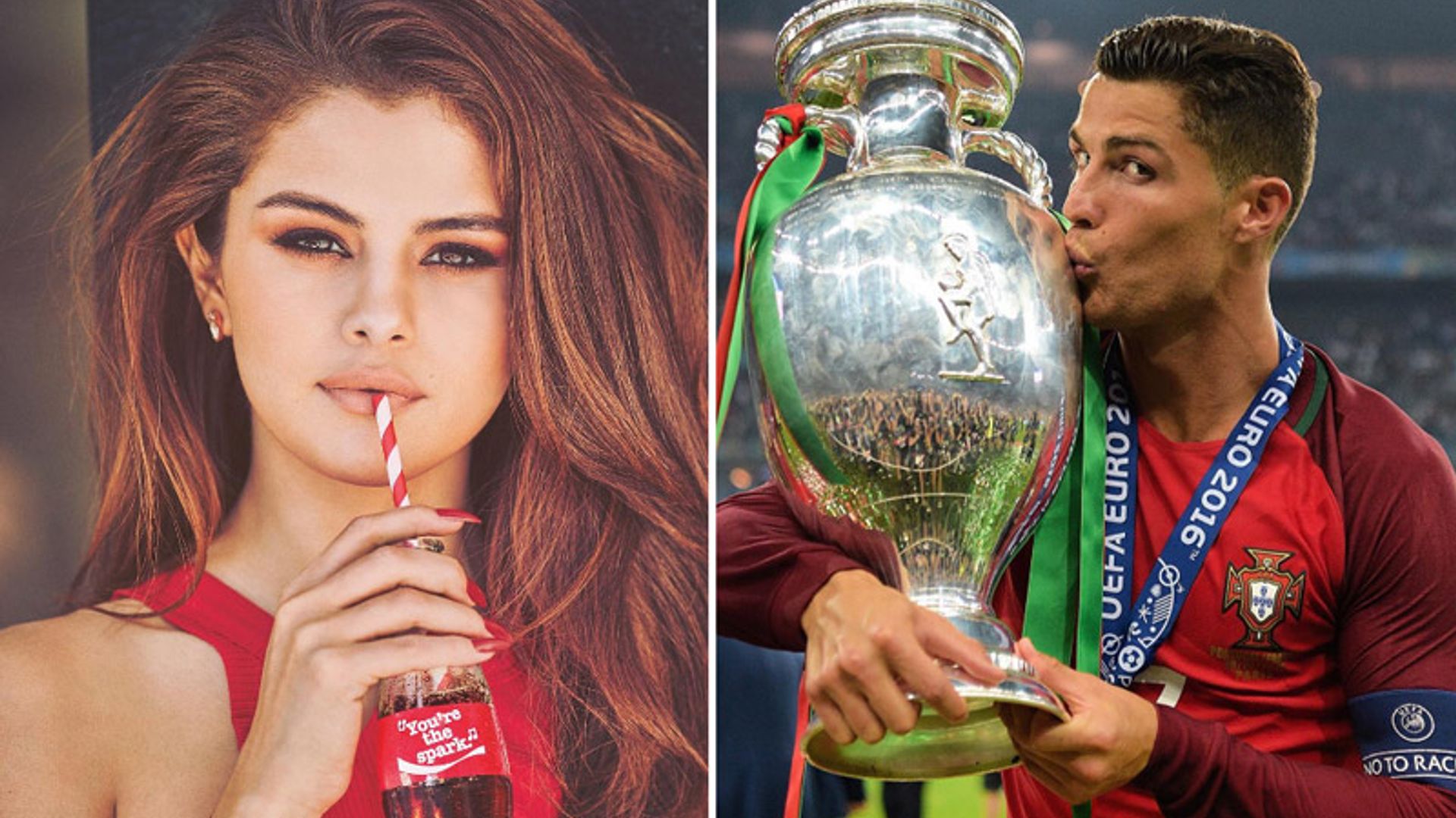 Selena Gómez y Cristiano Ronaldo, los reyes de 2016 en Instagram