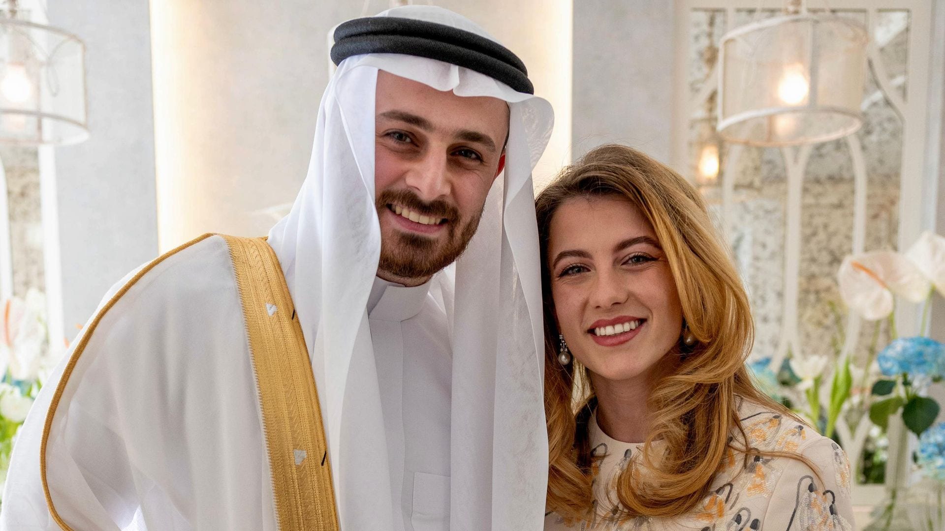 Nueva boda real en Jordania: la princesa Sara, sobrina de los reyes Abdalá y Rania, celebra su compromiso