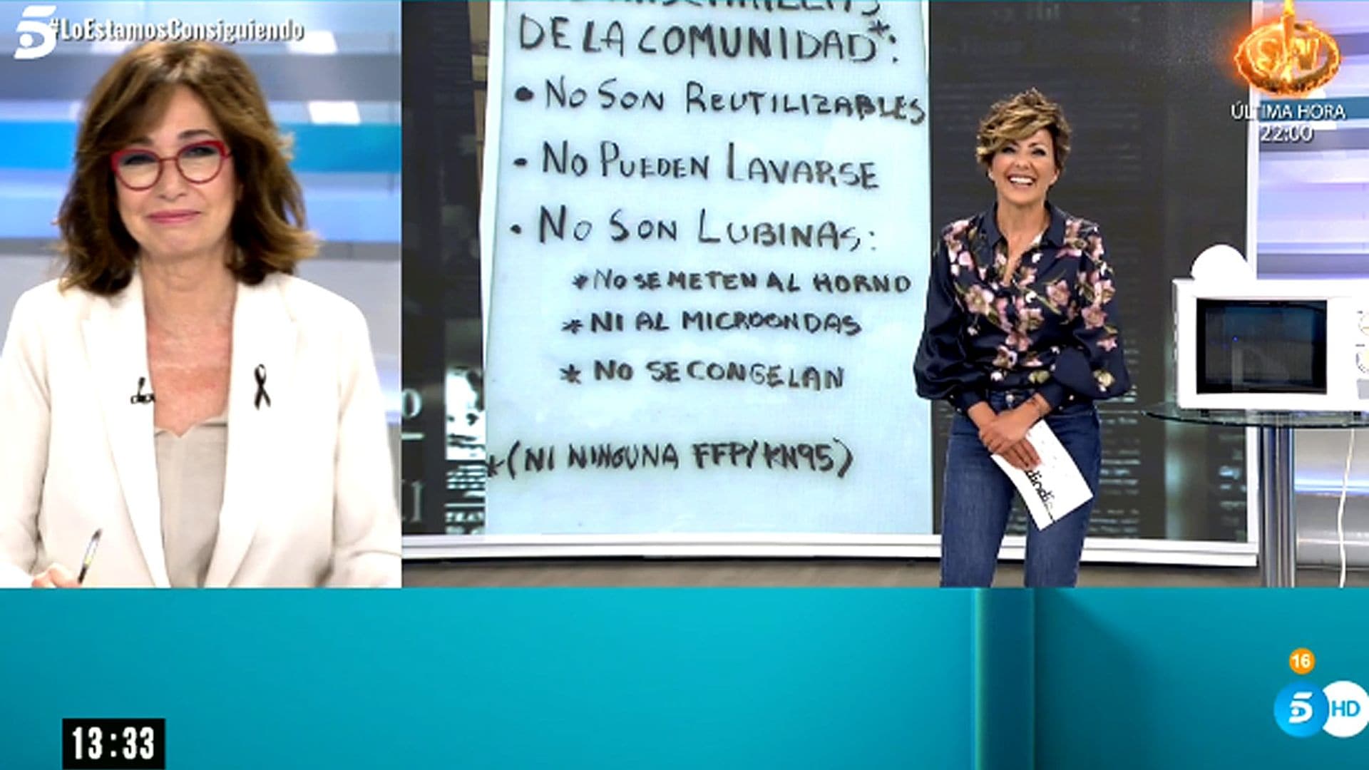 Ana Rosa Quintana destapa el truco de Sonsoles Ónega para parecer más alta