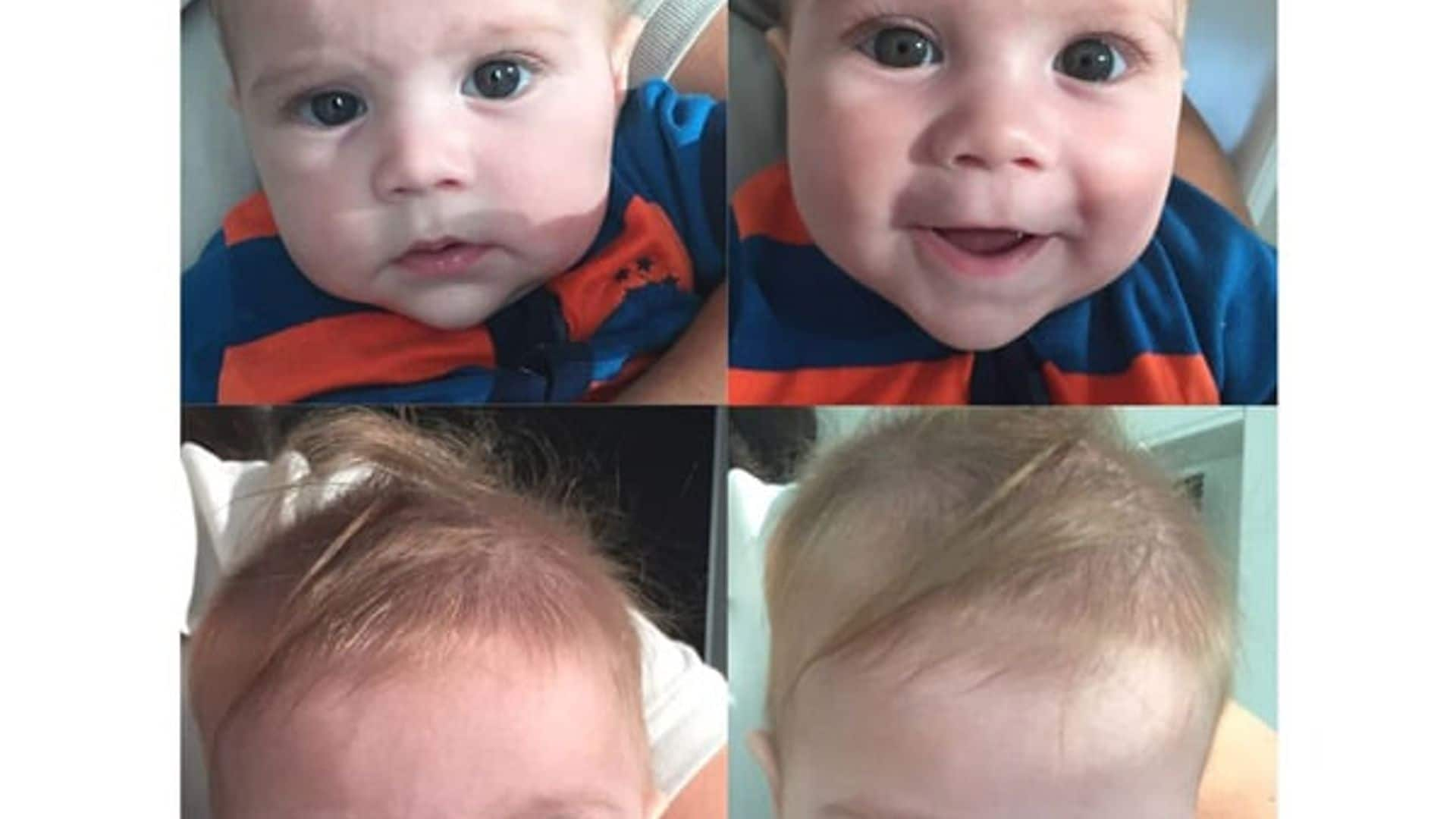 Los cinco meses de Sasha, el hijo de Piqué y Shakira, un muñeco rubio y de ojos azules