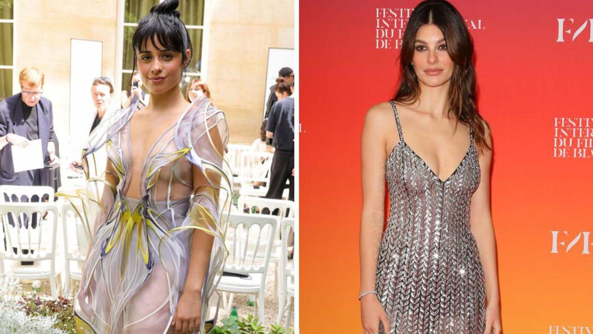 Camila Cabello y Camila Morrone se lucen con estilo por las calles de París