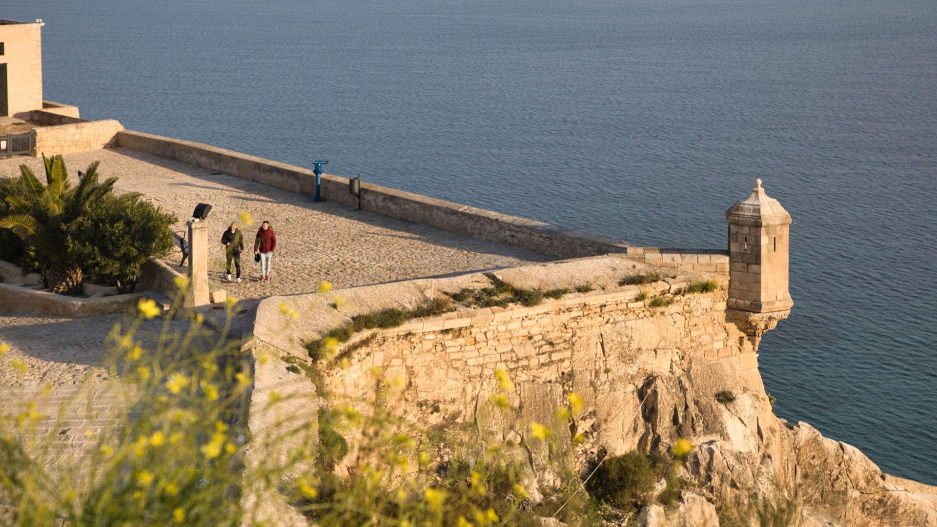 Castillo de Santa Bárbara en Alicante