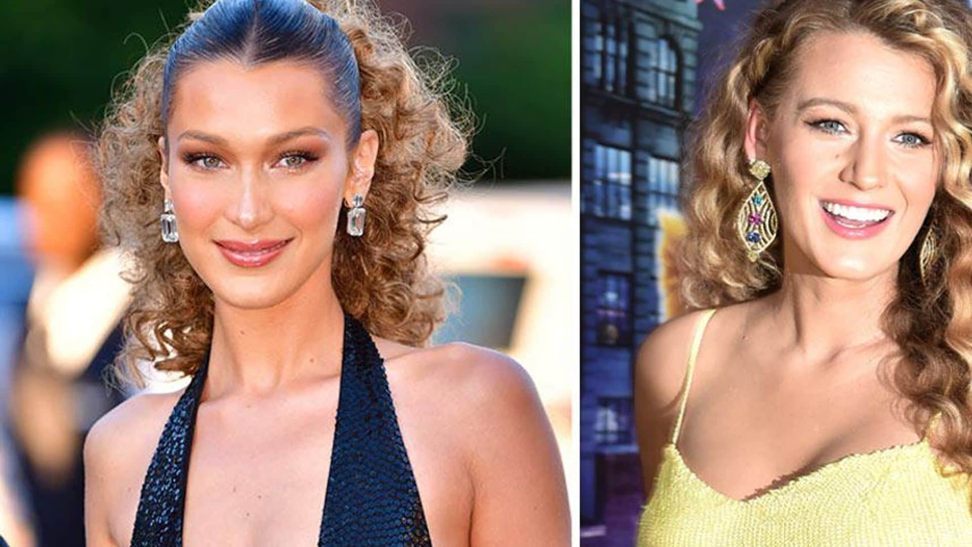 Cabello rizado: llévalo al estilo de Blake Lively y Bella Hadid