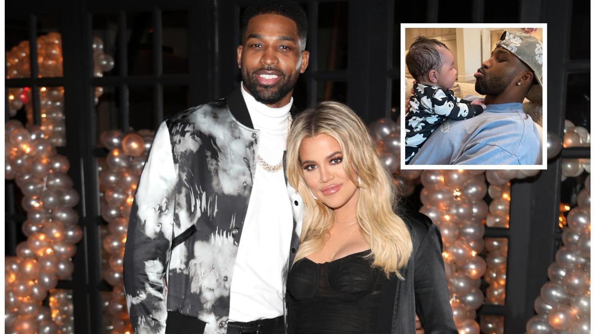 Khloé Kardashian felicita a Tristan Thompson en su cumpleaños y muestra como nunca a su bebé