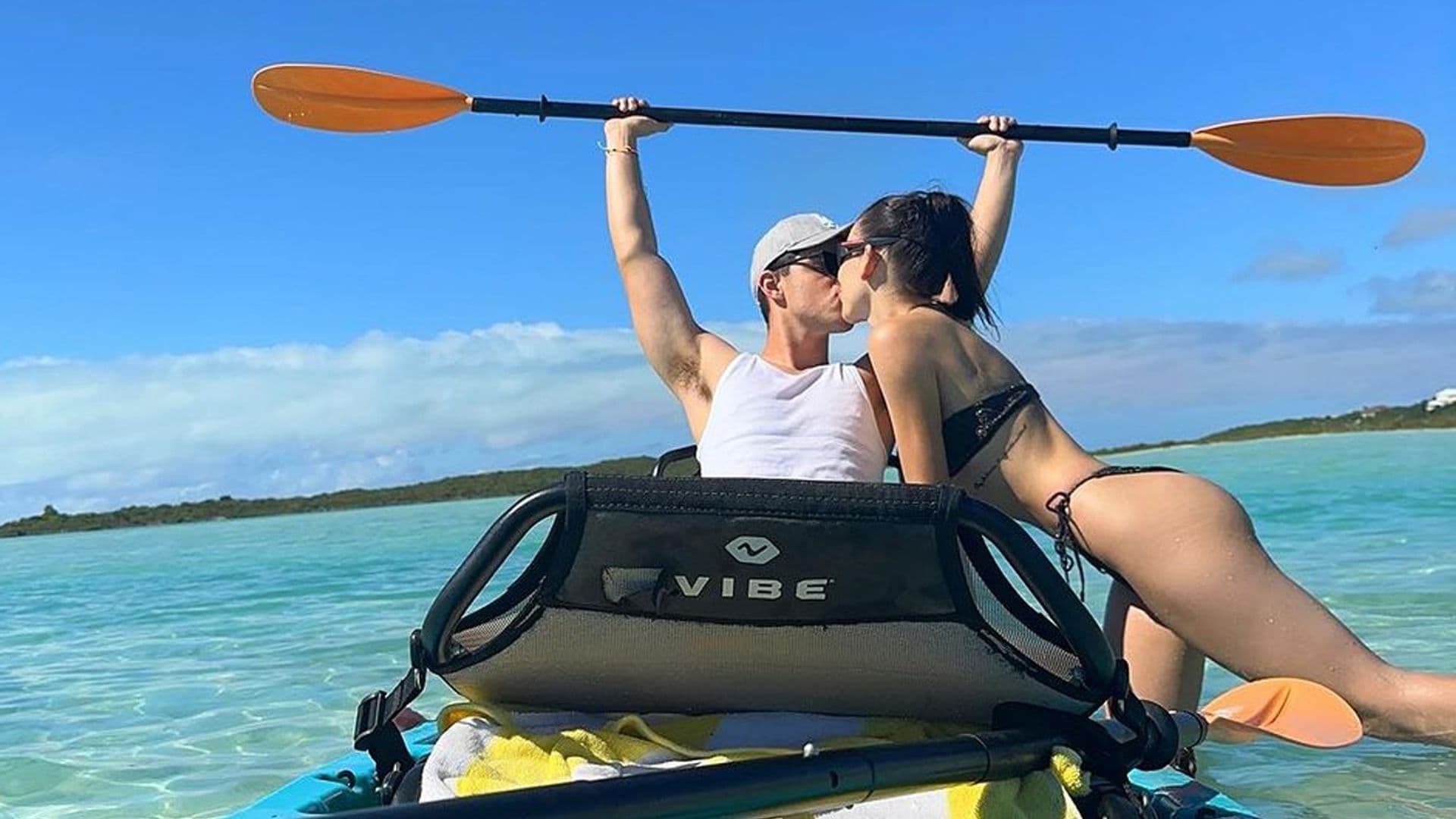 Las imágenes más románticas de Danna Paola y Álex Hoyer que reflejan sus casi tres años de amor