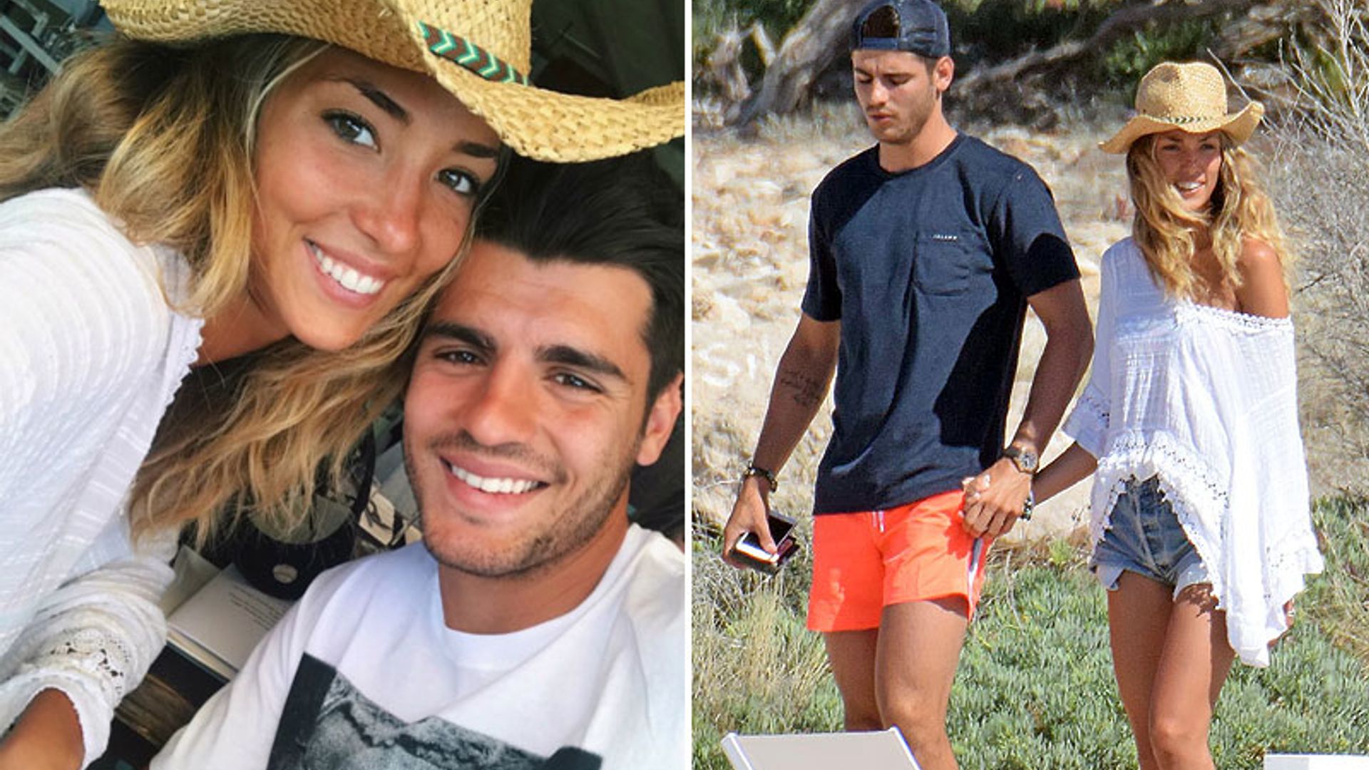 Álvaro Morata y Alice Campello siguen con su luna de miel, ahora... ¡en Ibiza!