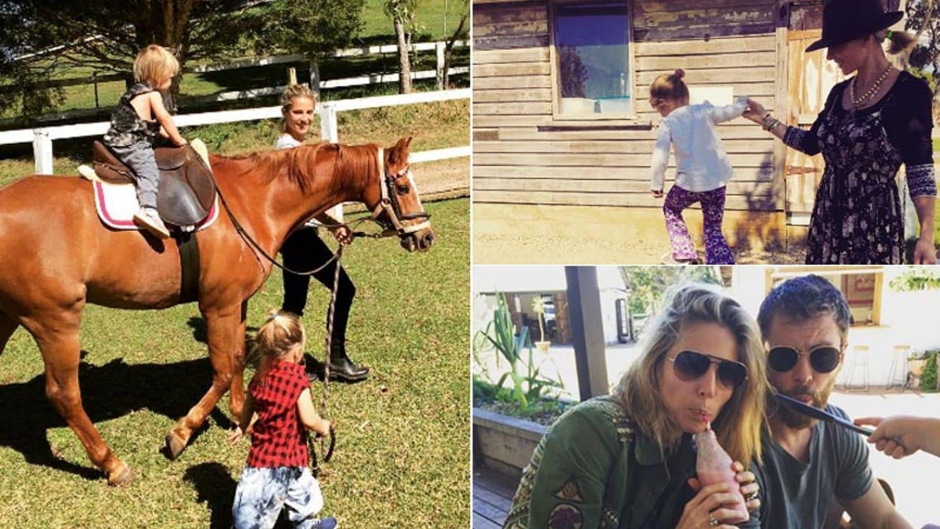 ¡Vive, juega, ama! Las vacaciones en familia de Elsa Pataky y Chris Hemsworth