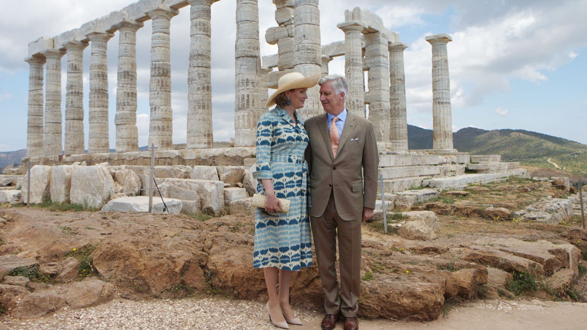 Arquitectura, energía y solidaridad, los ejes de la visita de Felipe y Matilde de Bélgica a Grecia