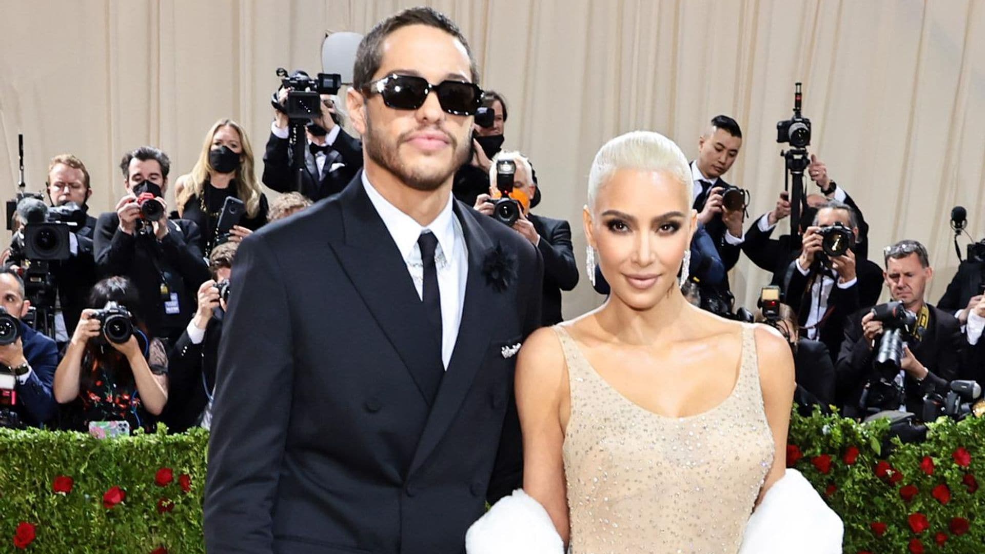 El sorpresivo reencuentro de Kim Kardashian y Pete Davidson en la Met Gala 2023