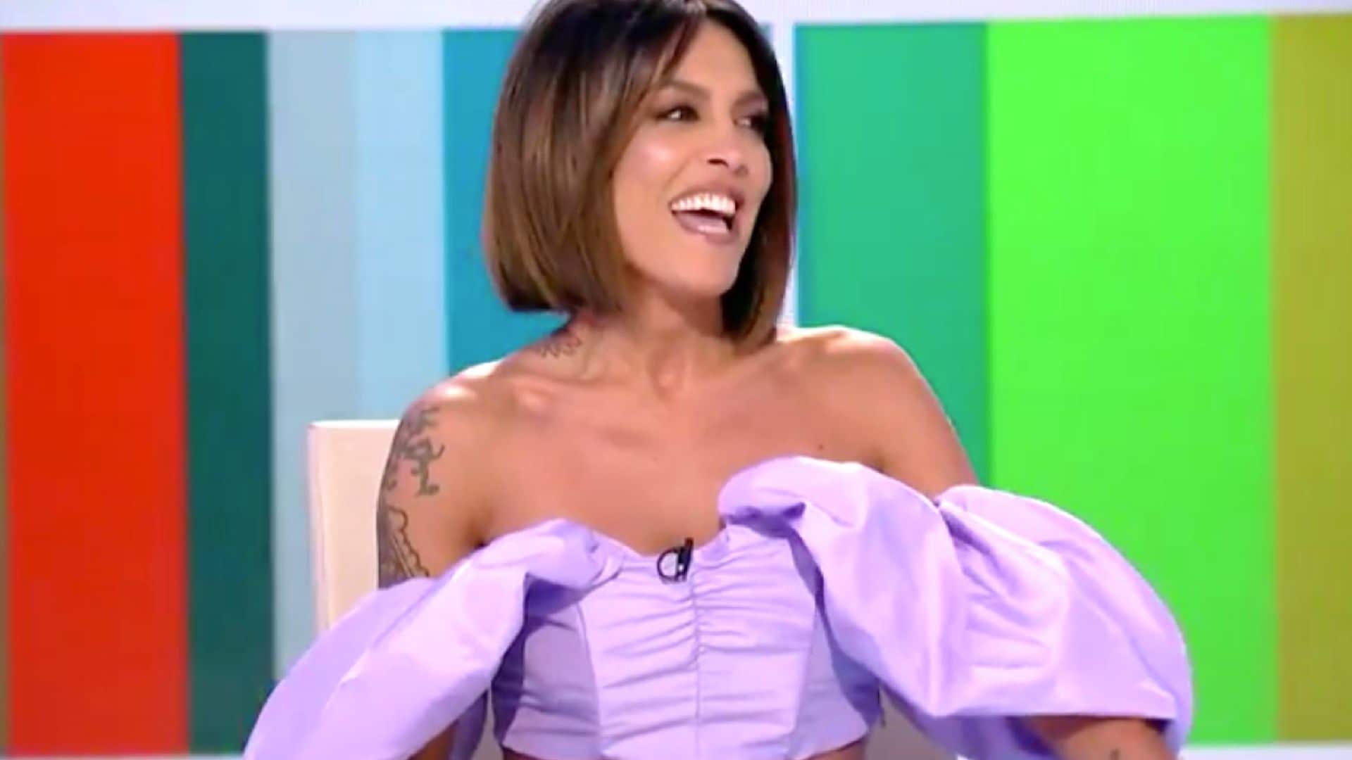 Entusiasmada y con un mensaje para Dani Mateo: el estreno de Lorena Castell como presentadora de 'Zapeando'